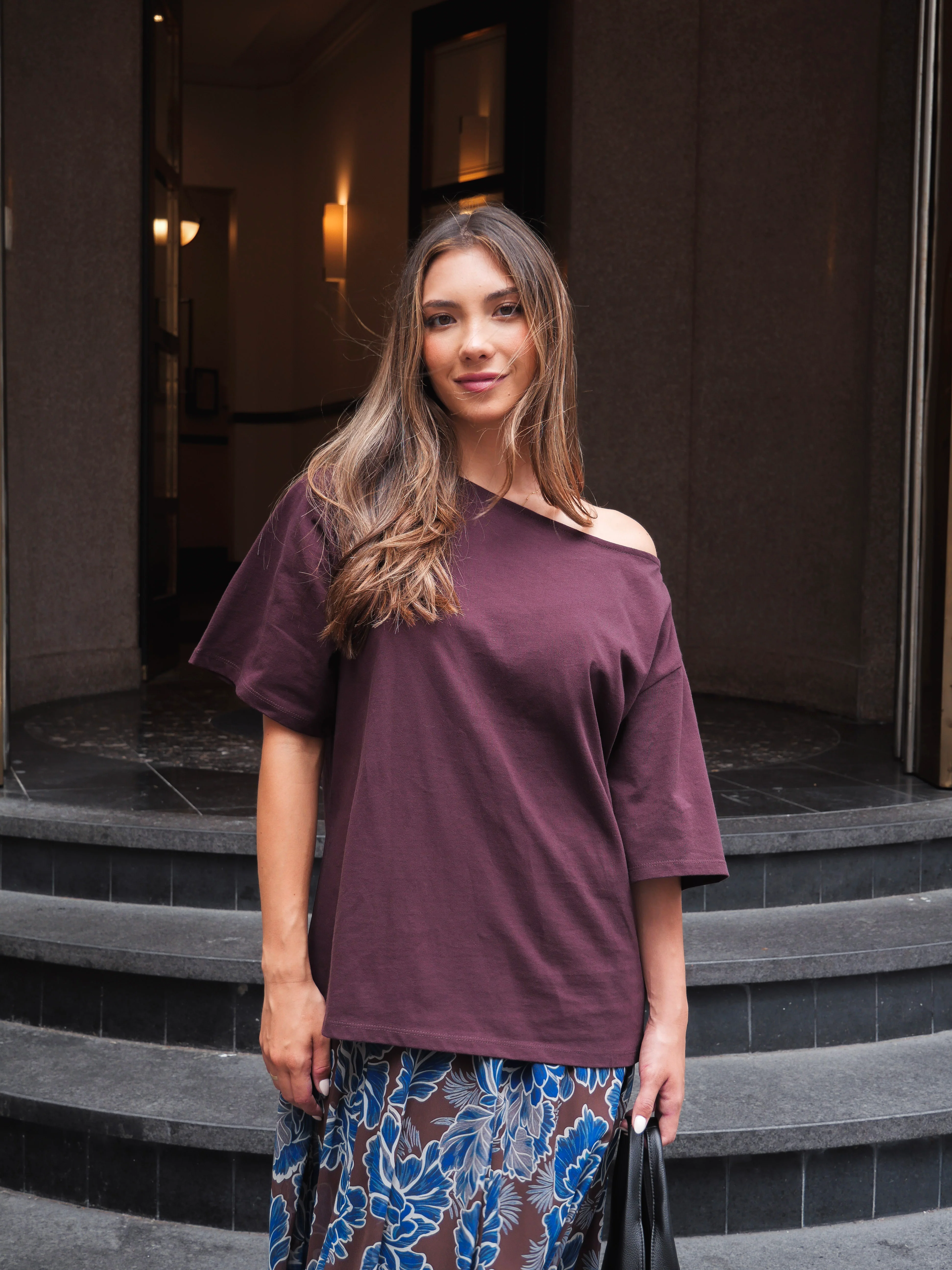 Ayva Leah Top Chocolate