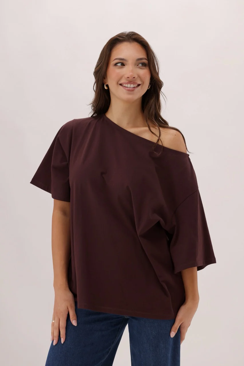 Ayva Leah Top Chocolate - Image 3