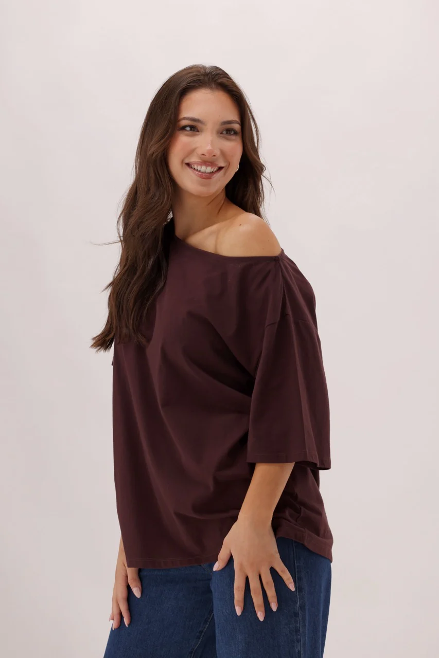 Ayva Leah Top Chocolate - Image 6