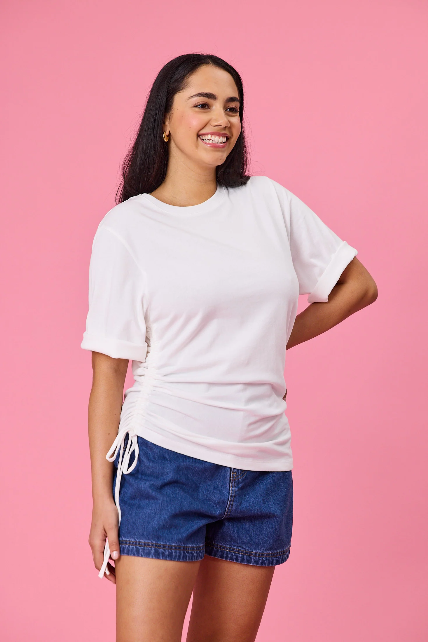 Ayva Lily Tee White