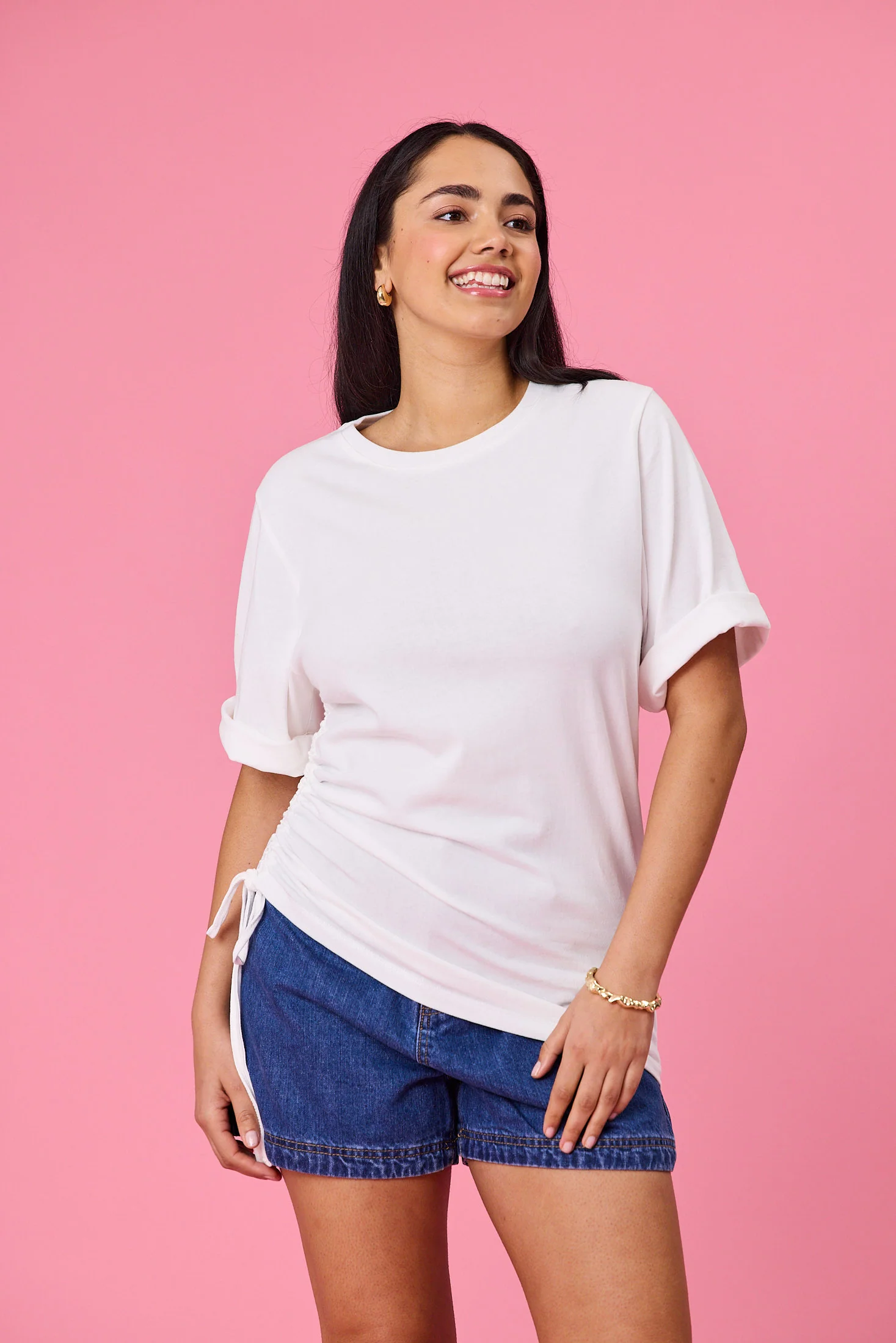 Ayva Lily Tee White - Image 3