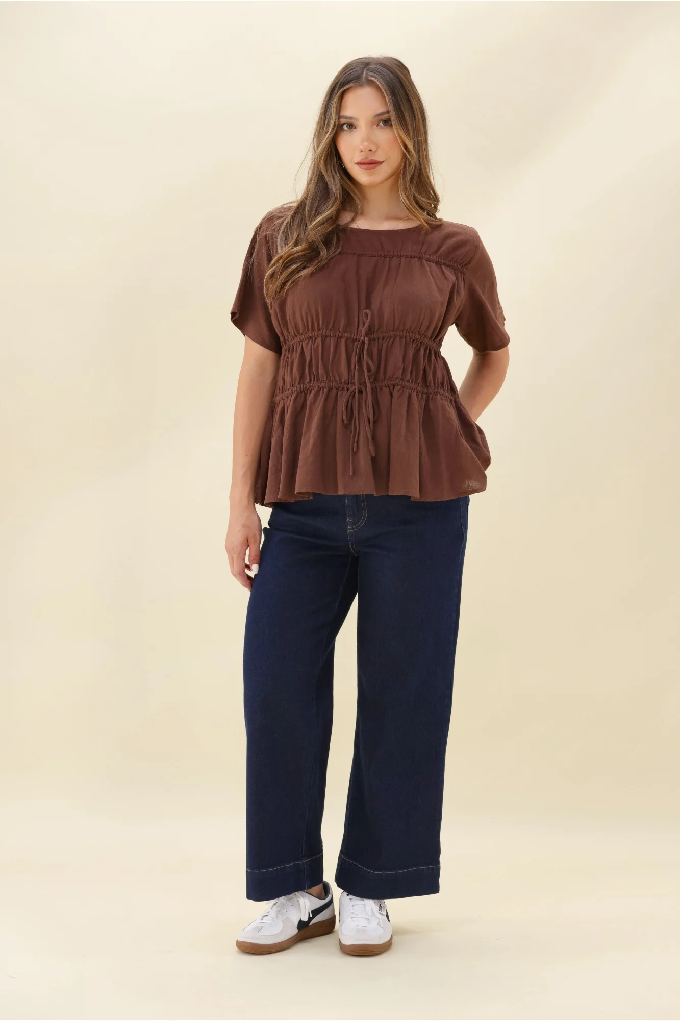 Ayva Lola Top Chocolate - Image 2