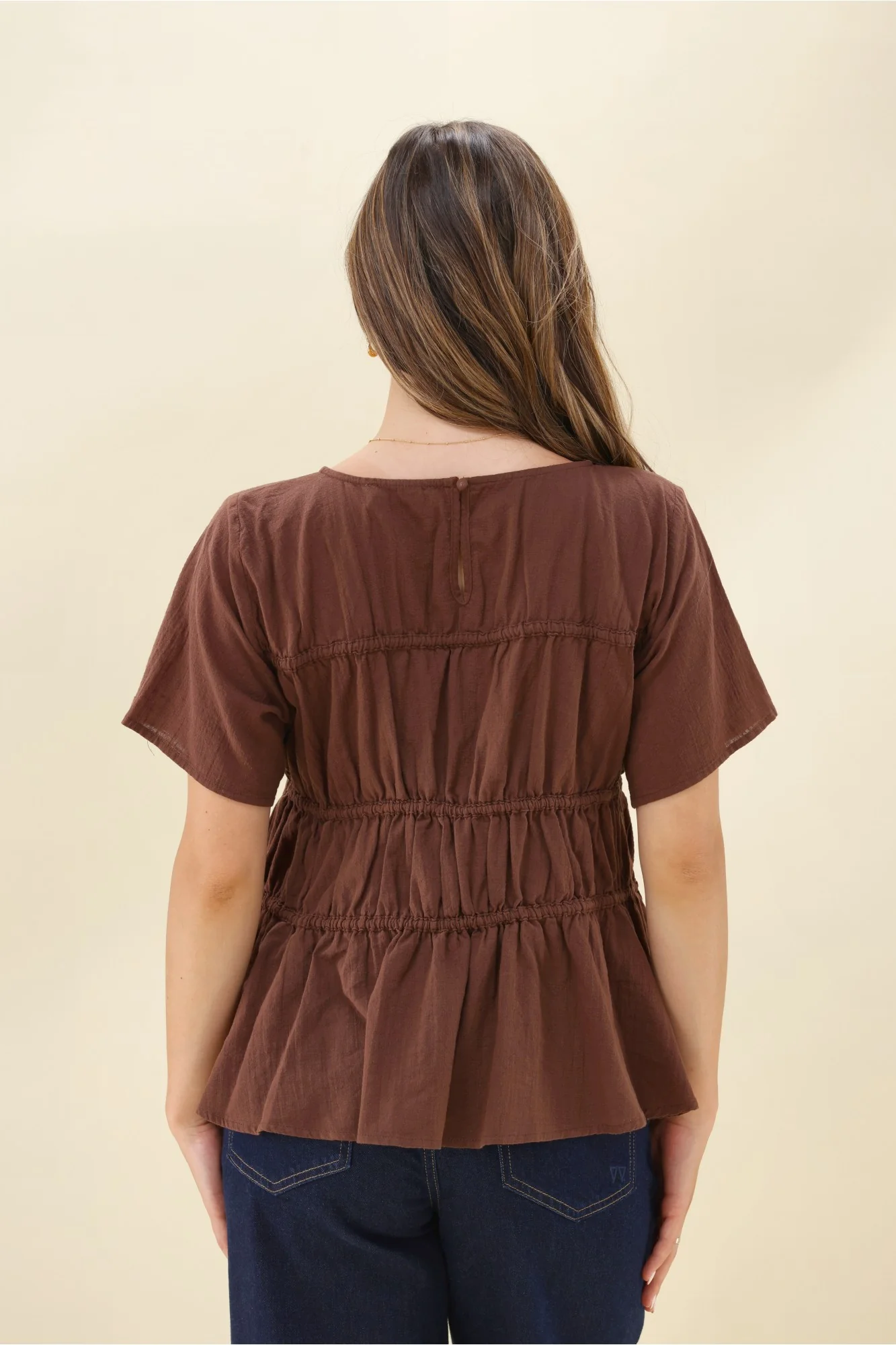 Ayva Lola Top Chocolate - Image 6