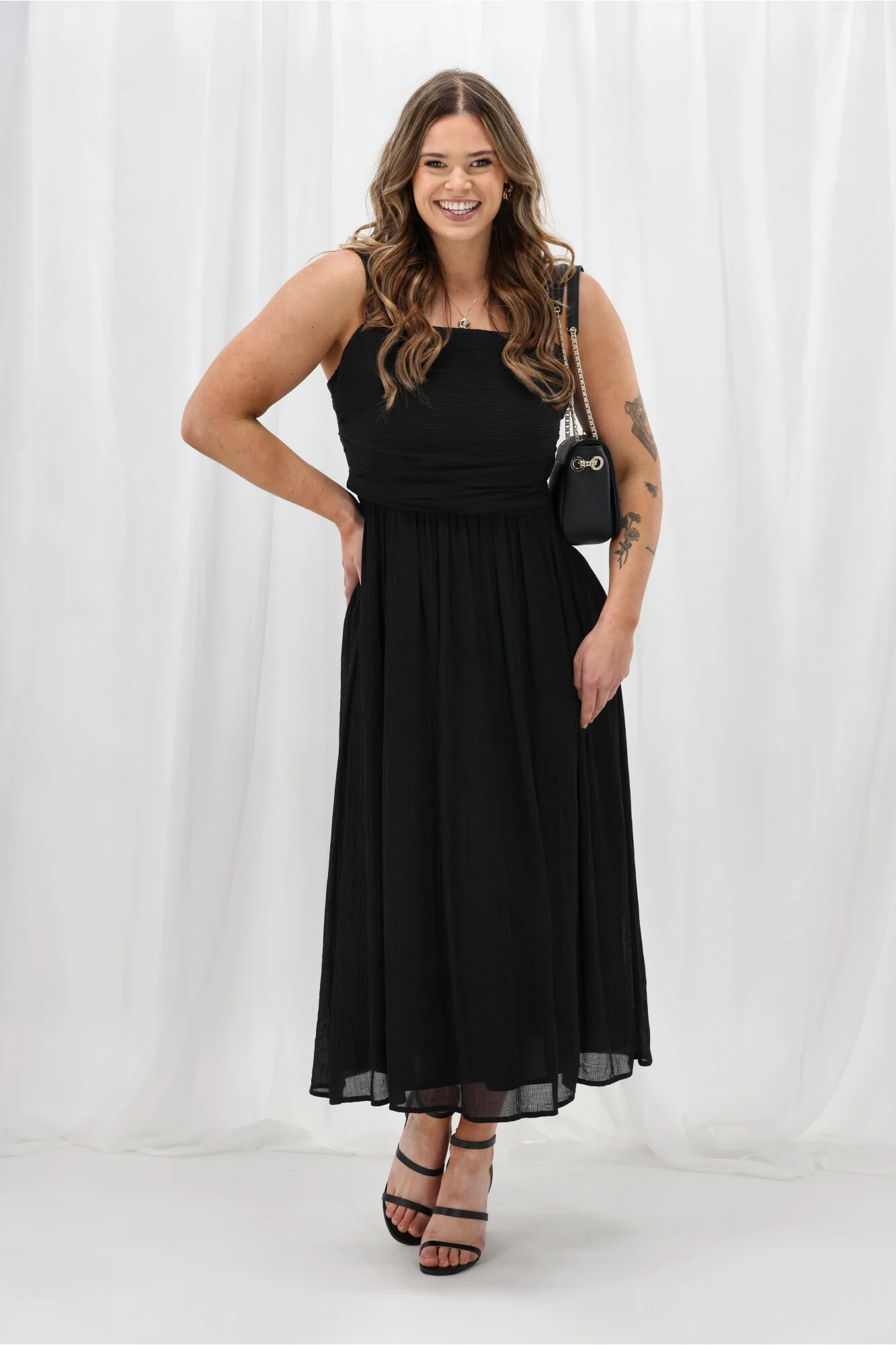 Ayva Macie Maxi Dress Black