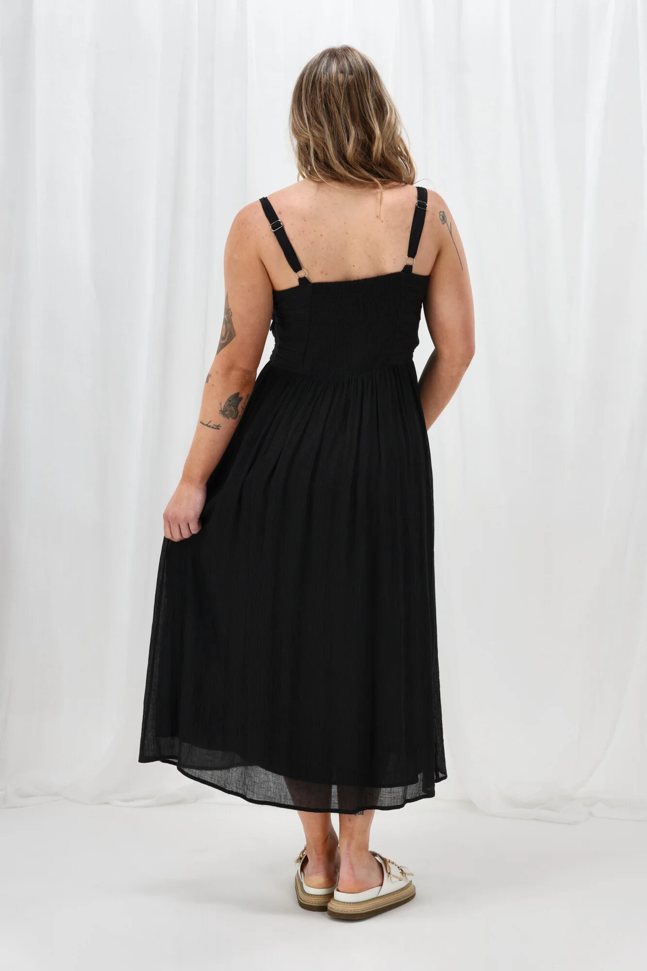 Ayva Macie Maxi Dress Black - Image 8