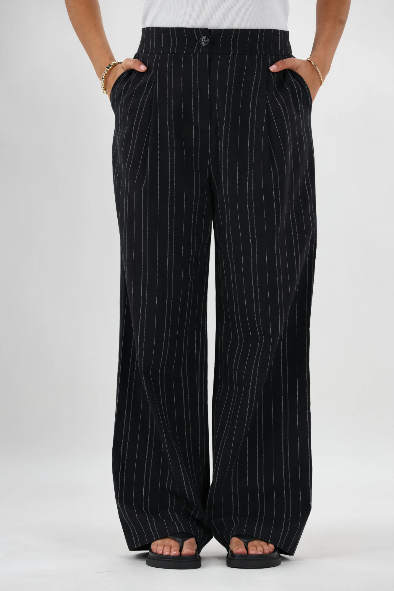 Ayva Noah Pant Black Natural Stripe - Image 10