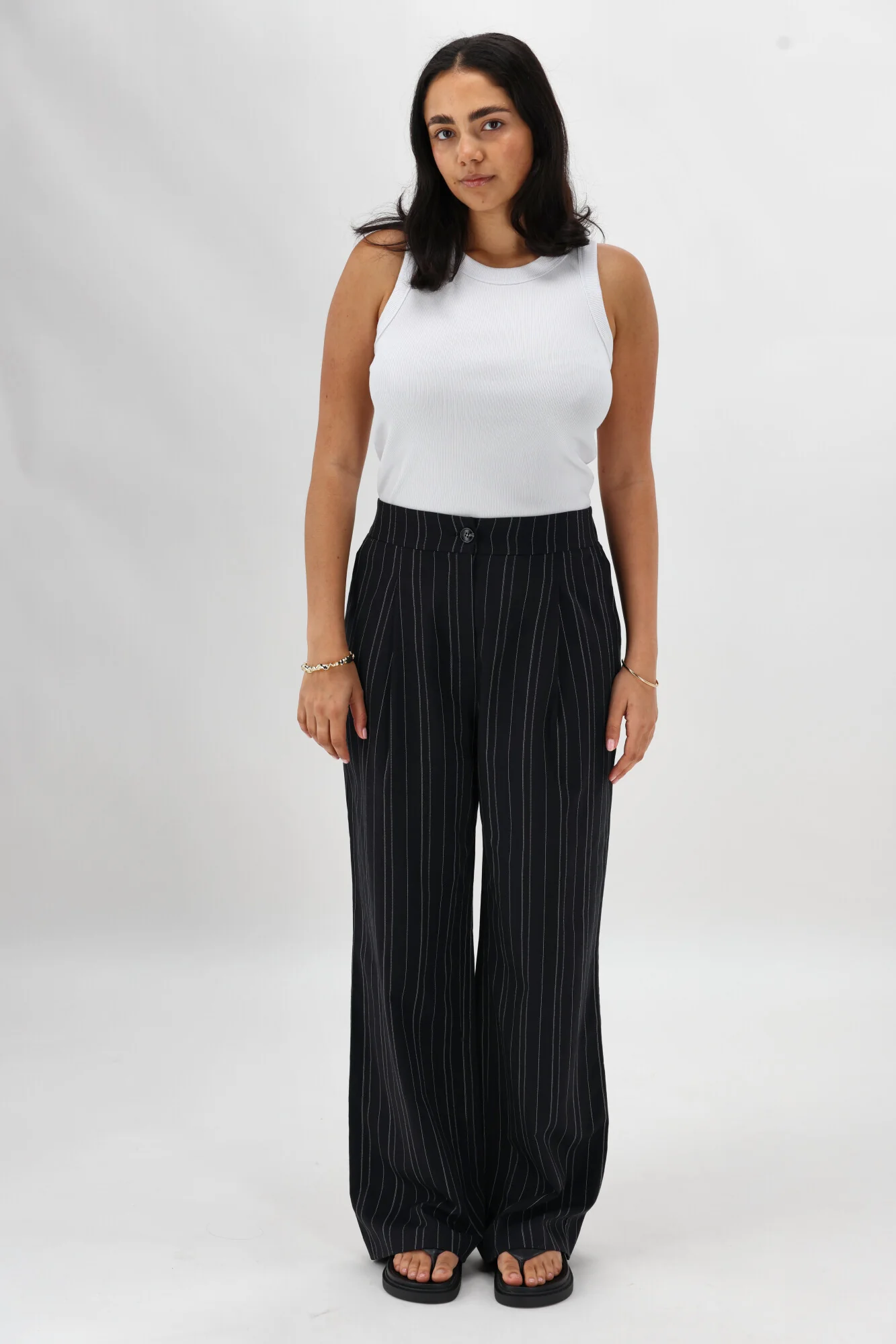 Ayva Noah Pant Black Natural Stripe - Image 11