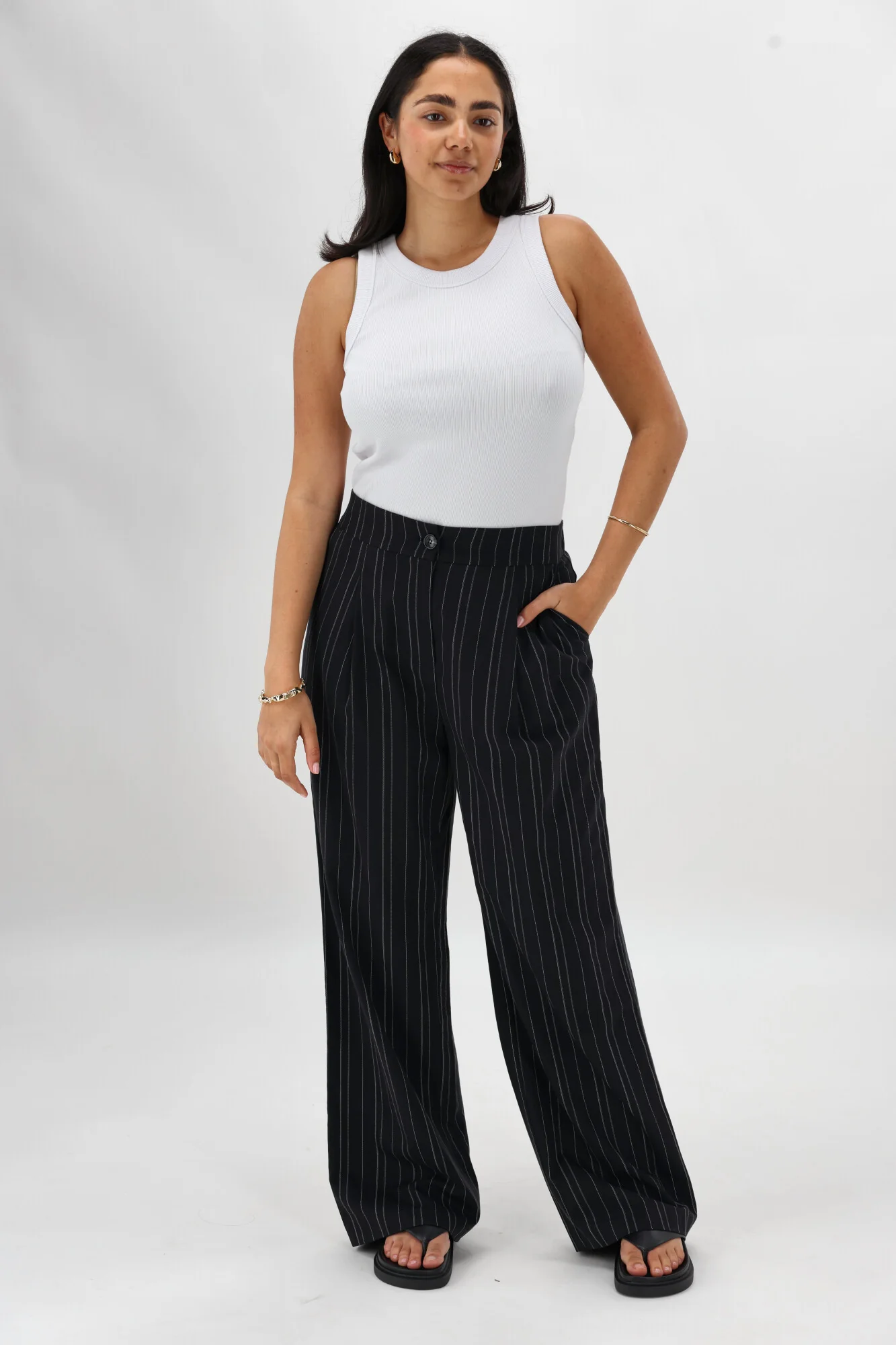 Ayva Noah Pant Black Natural Stripe - Image 12