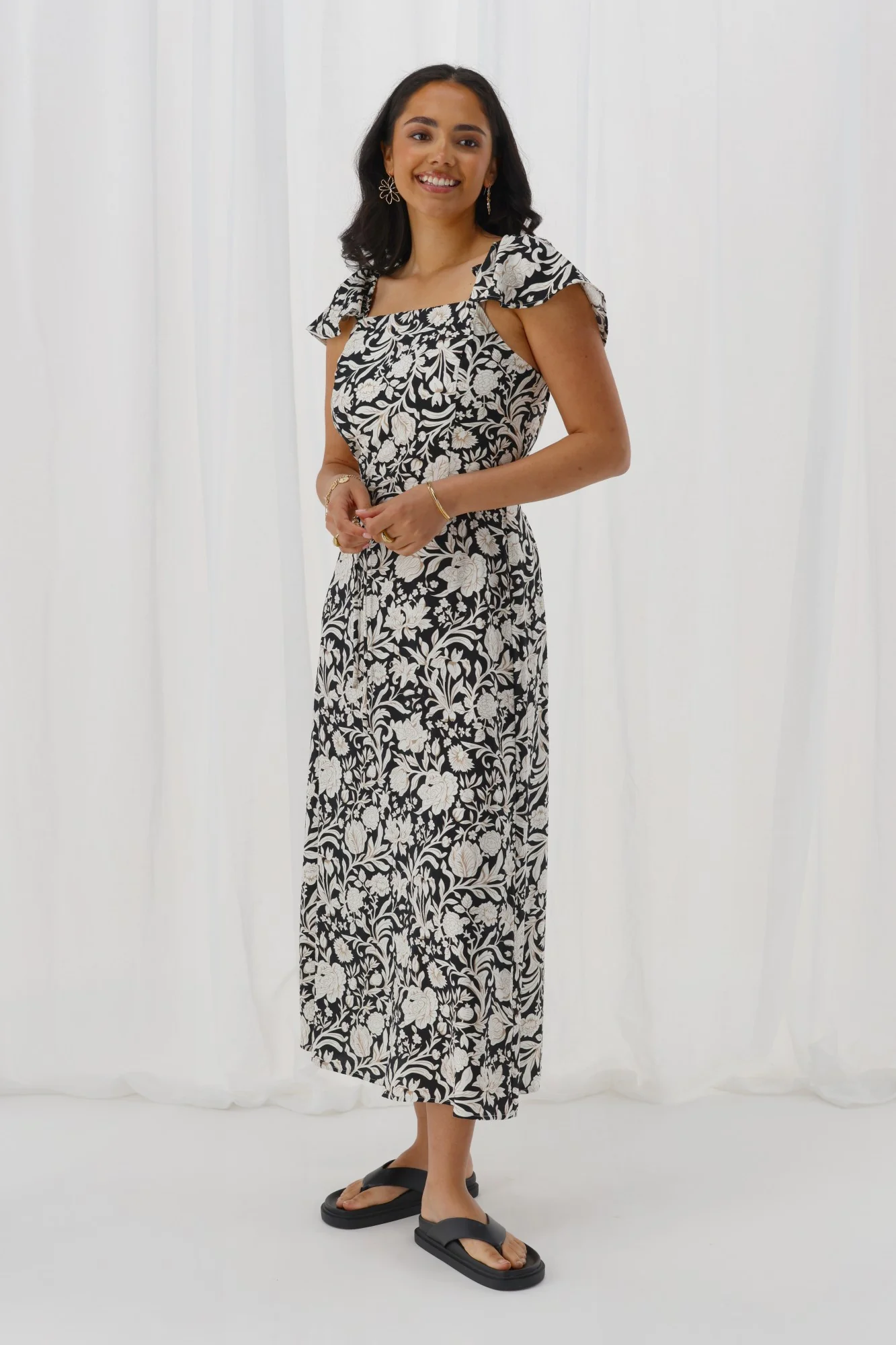 Ayva Penny Dress Floral Print - Image 5