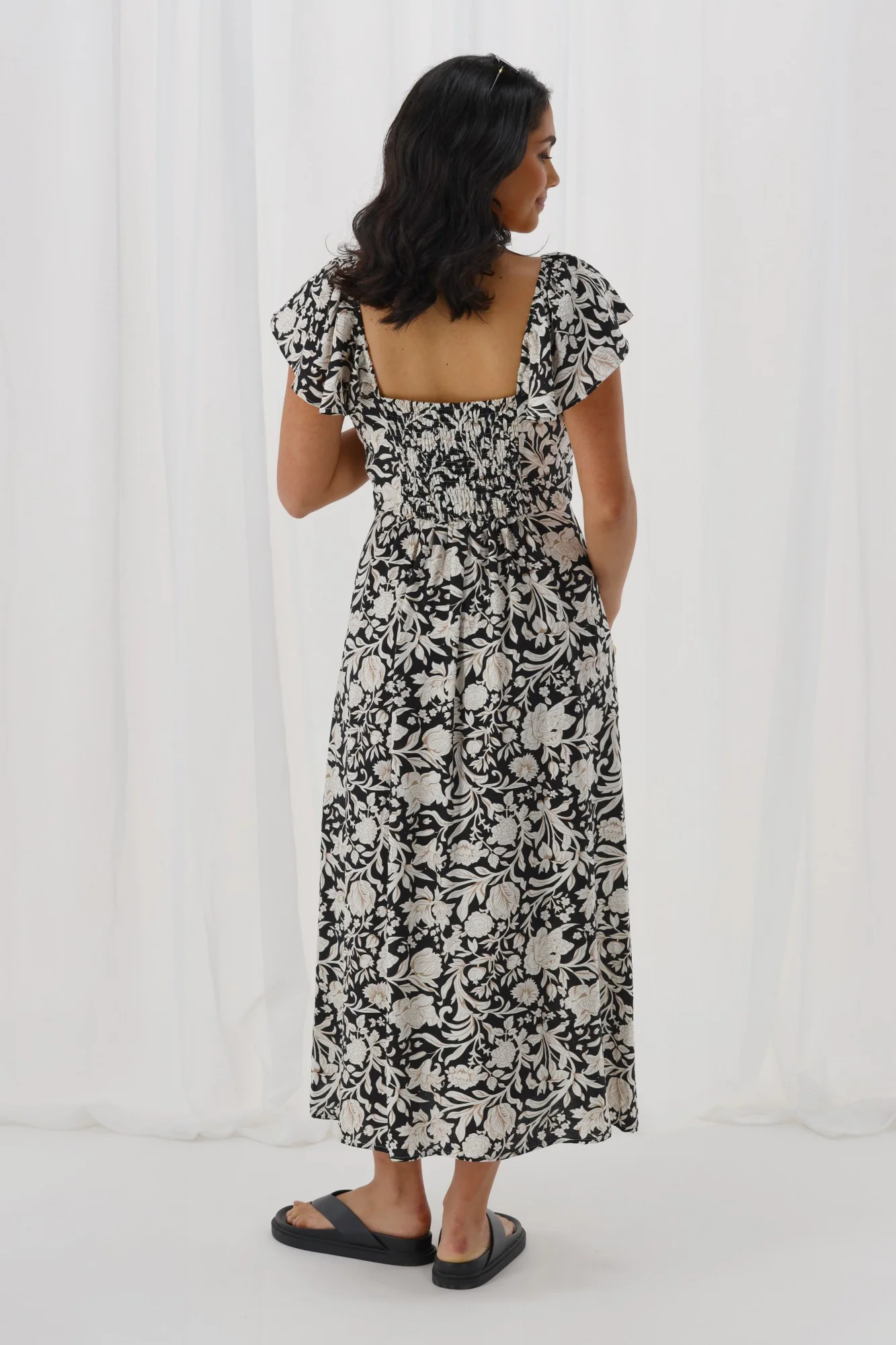 Ayva Penny Dress Floral Print - Image 7