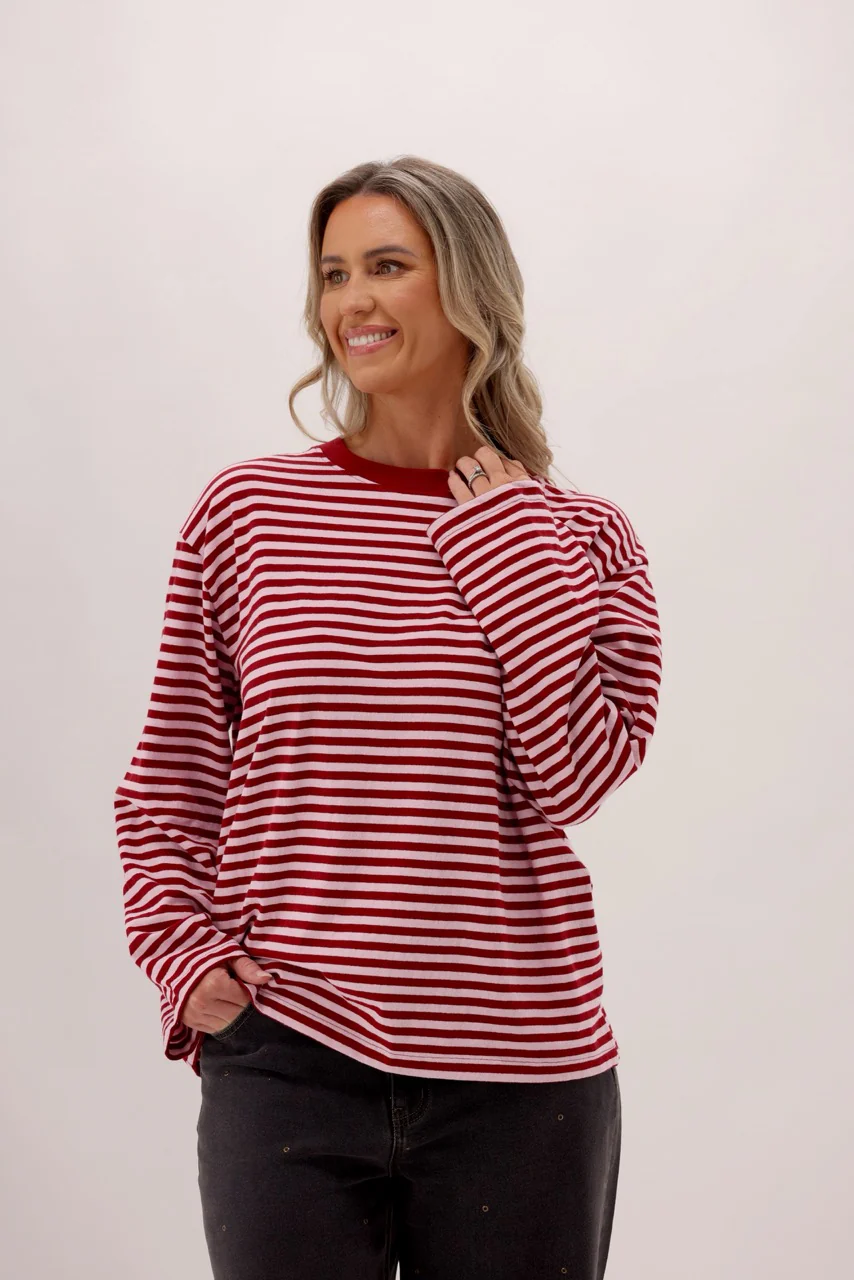Ayva Sammi Longsleeve Stripe Top