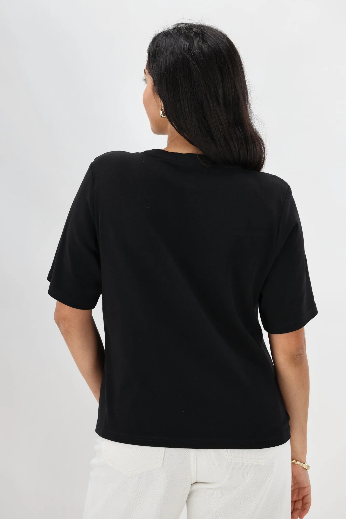 Ayva Tia Twist Tee Black - Image 10