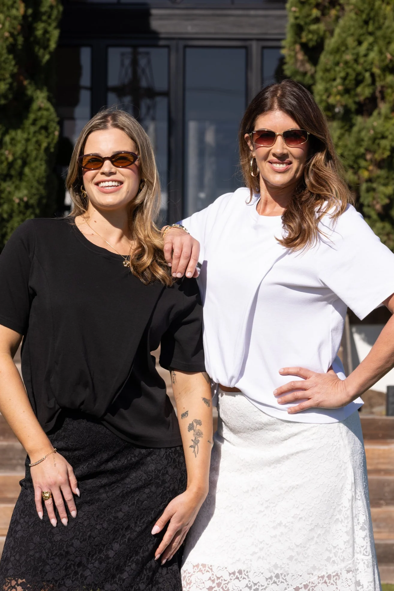 Ayva Tia Twist Tee White