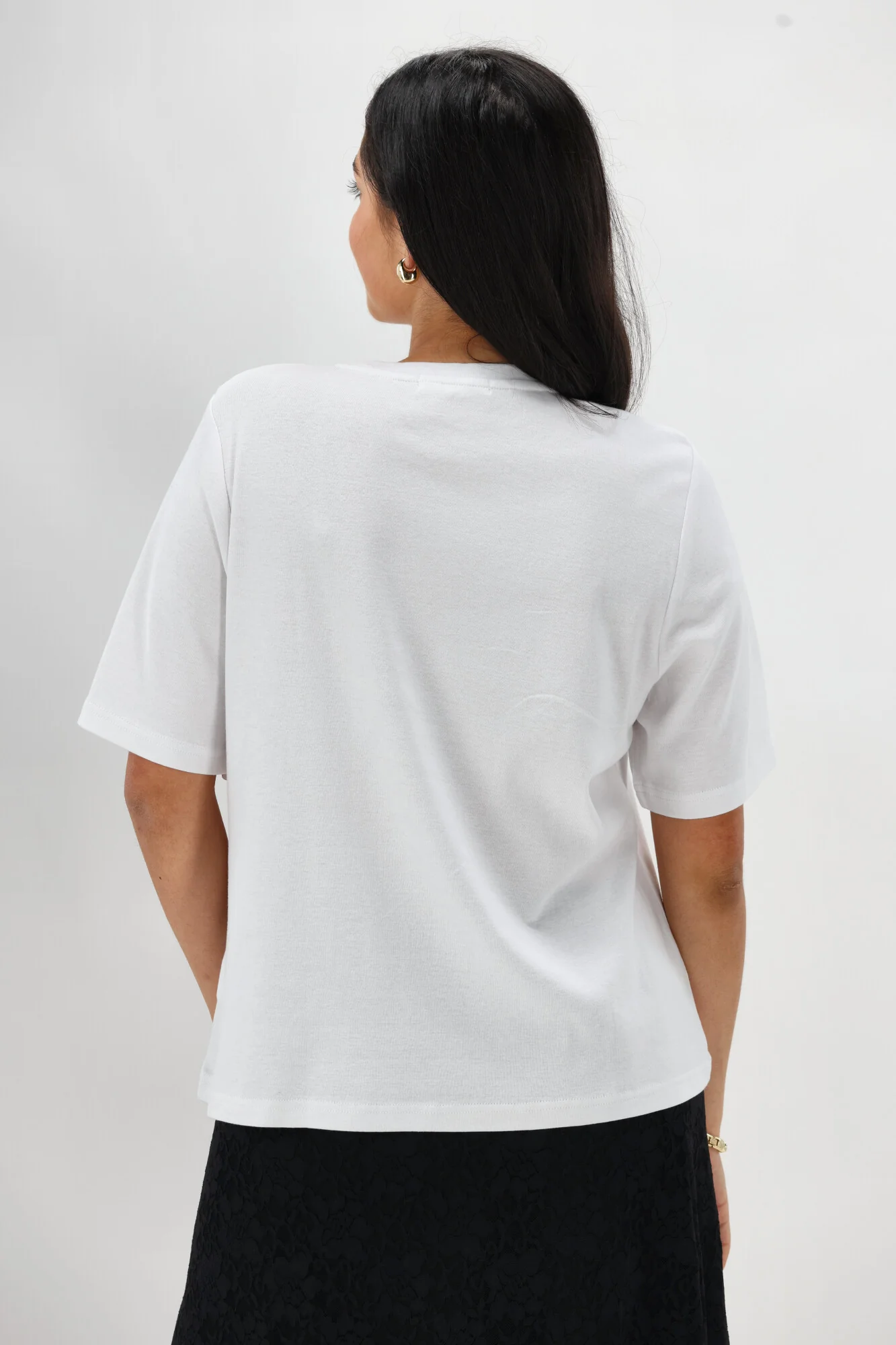 Ayva Tia Twist Tee White - Image 11