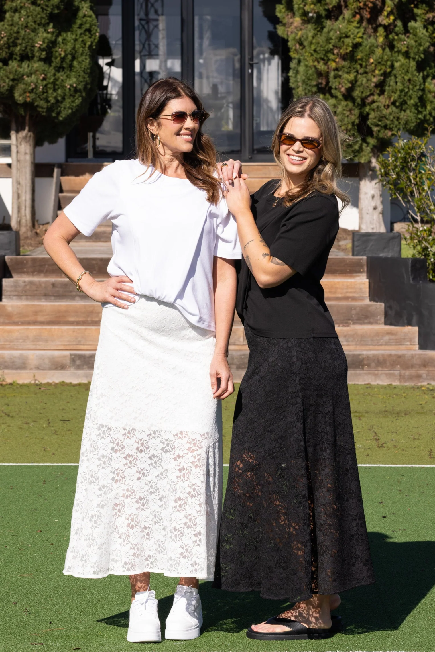 Ayva Tia Twist Tee White - Image 5