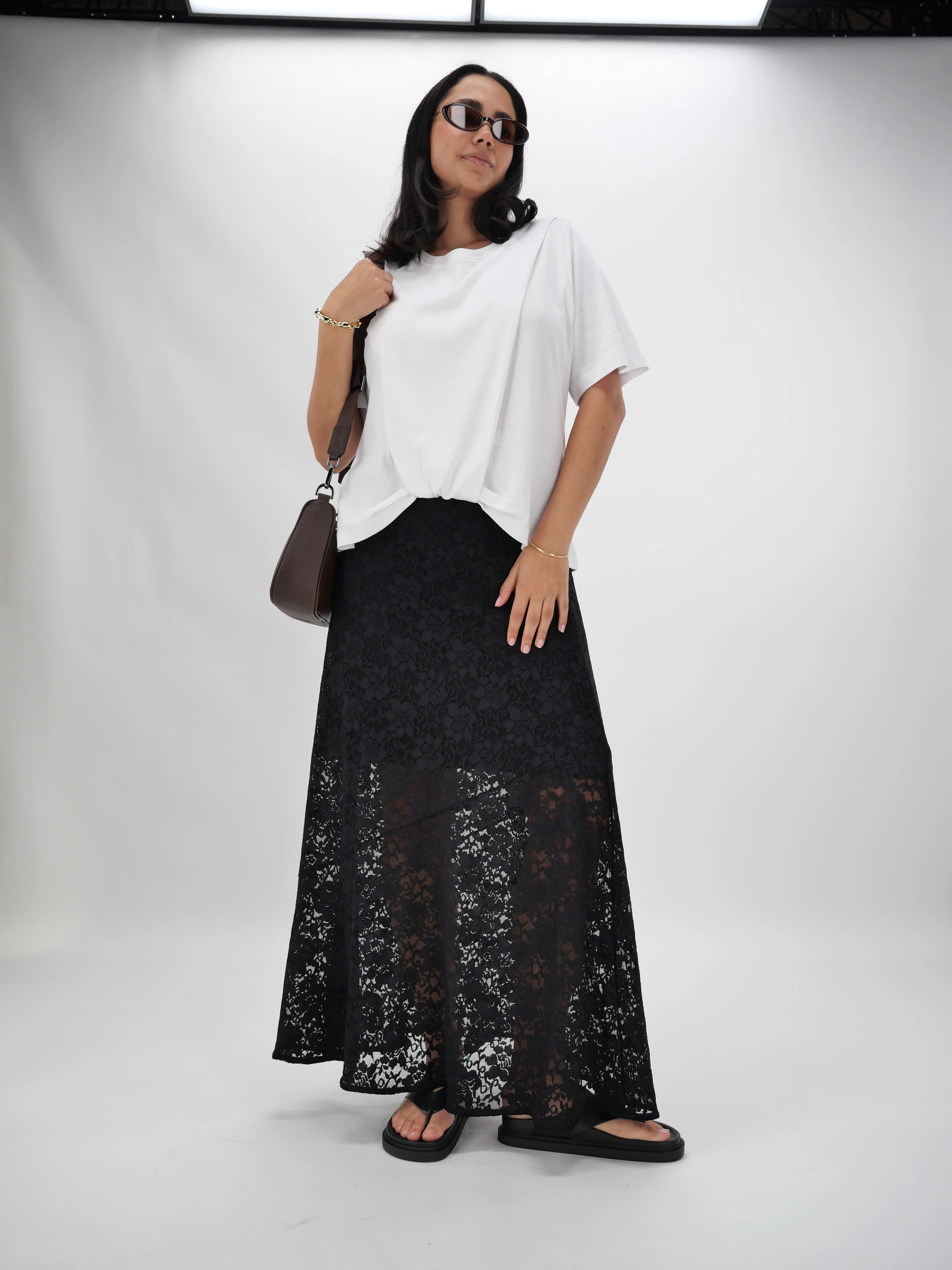 Ayva Tia Twist Tee White - Image 9