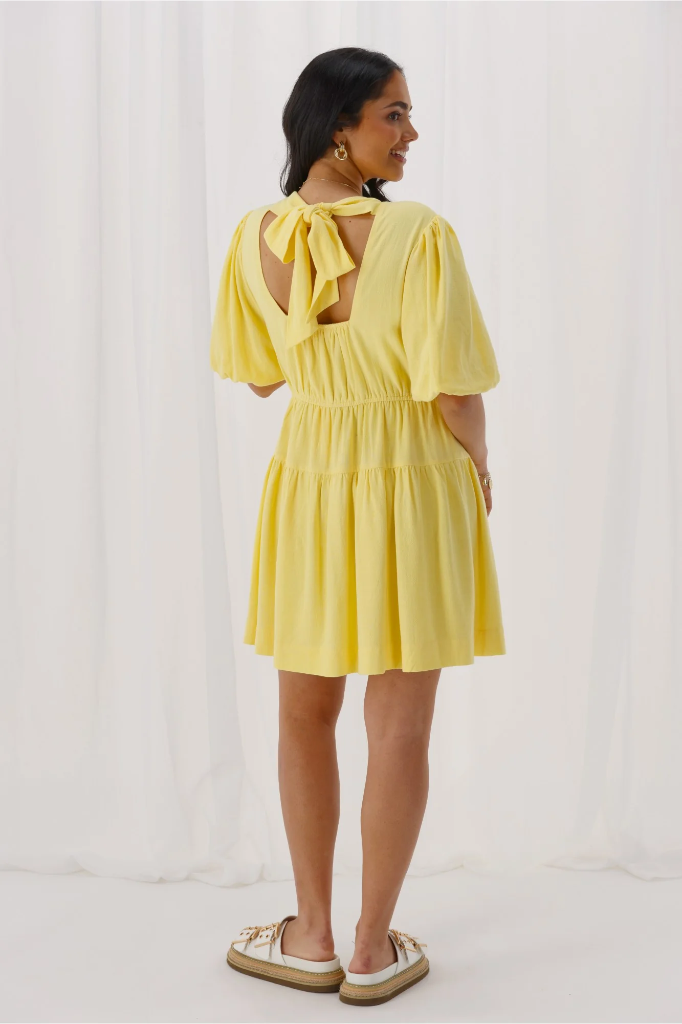 Ayva Willow Dress Yellow - Image 10