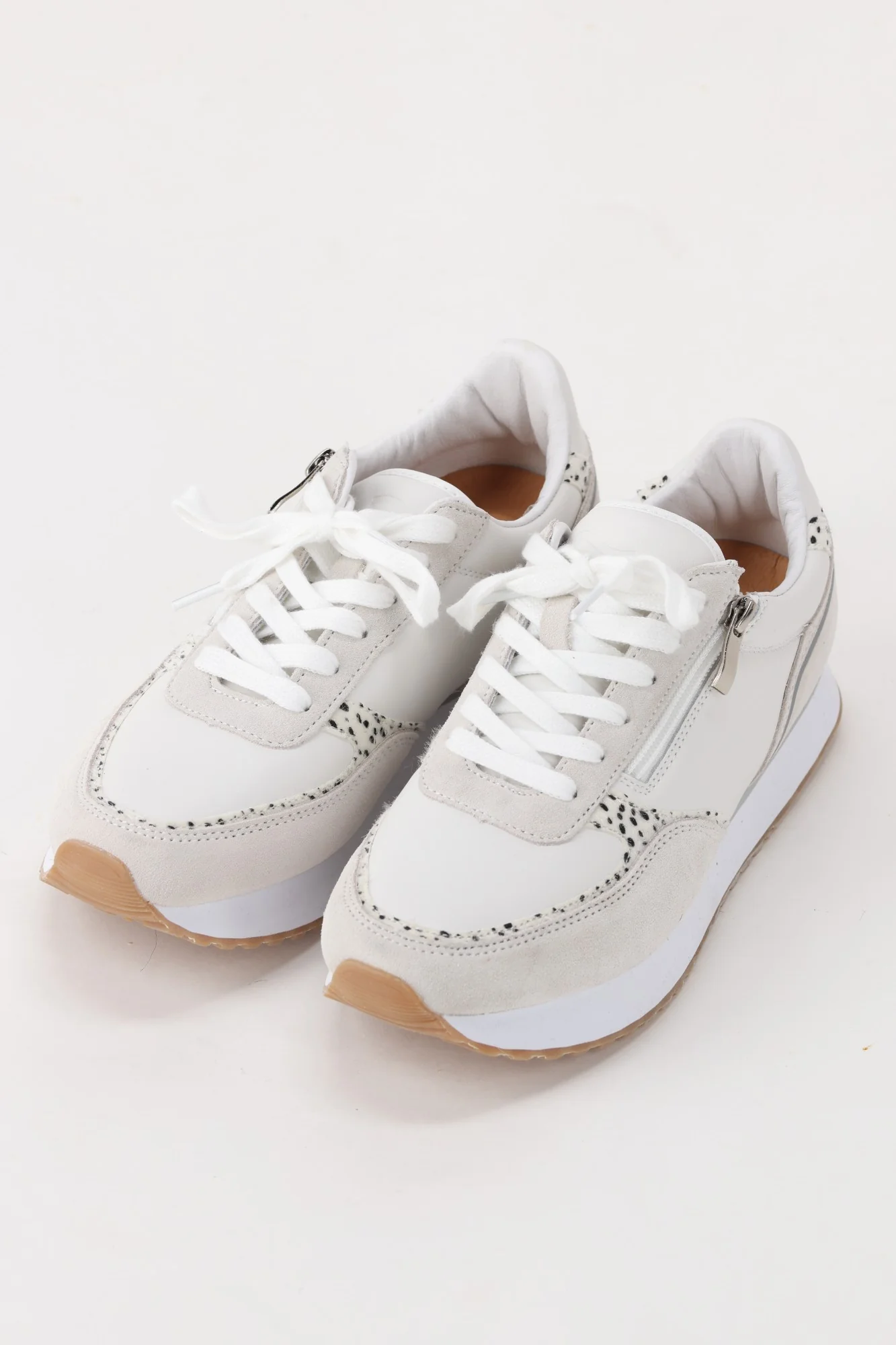 Bay Lane Fire Sneaker White - Image 4