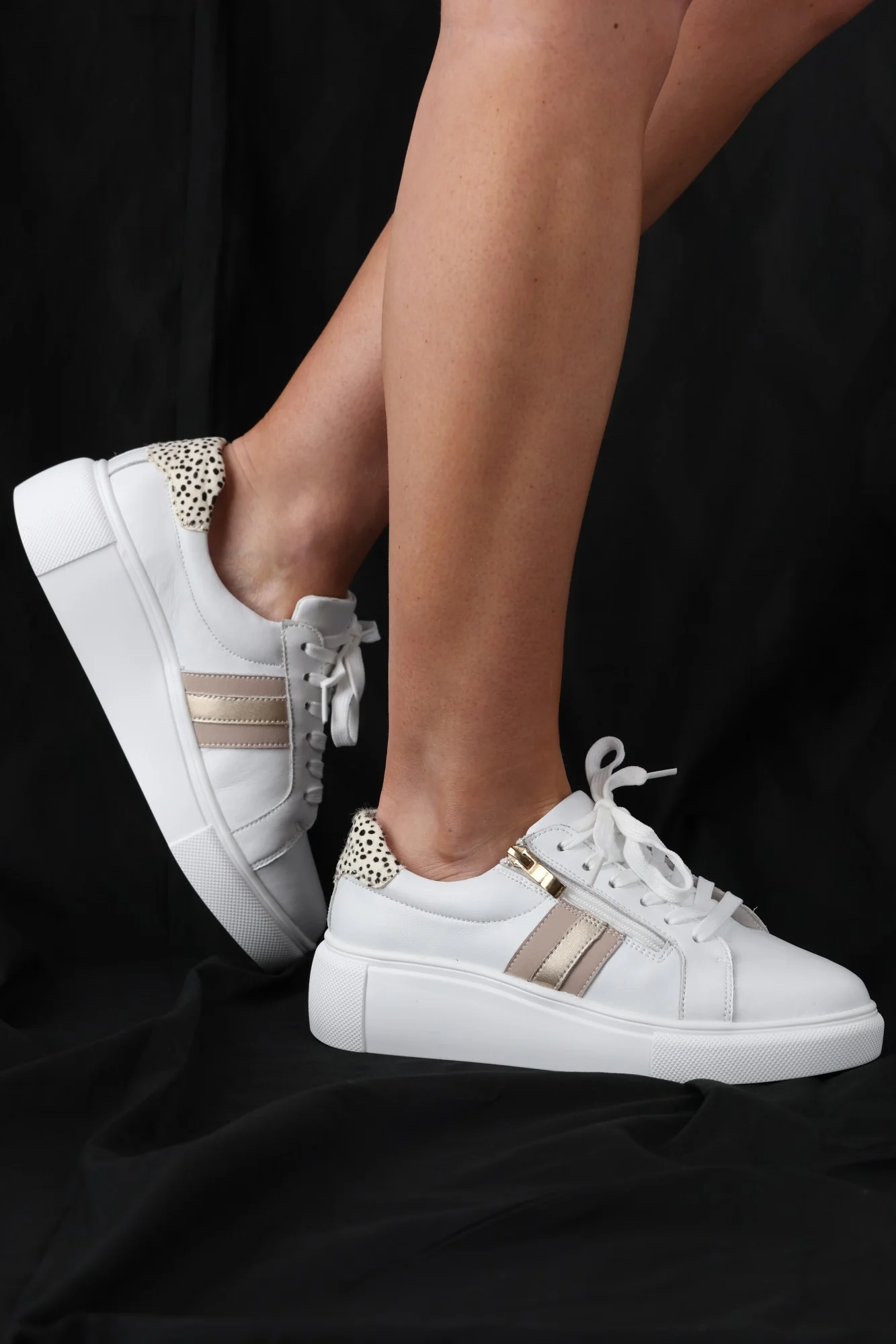 Bay Lane Grace Sneaker White Multi - Image 5