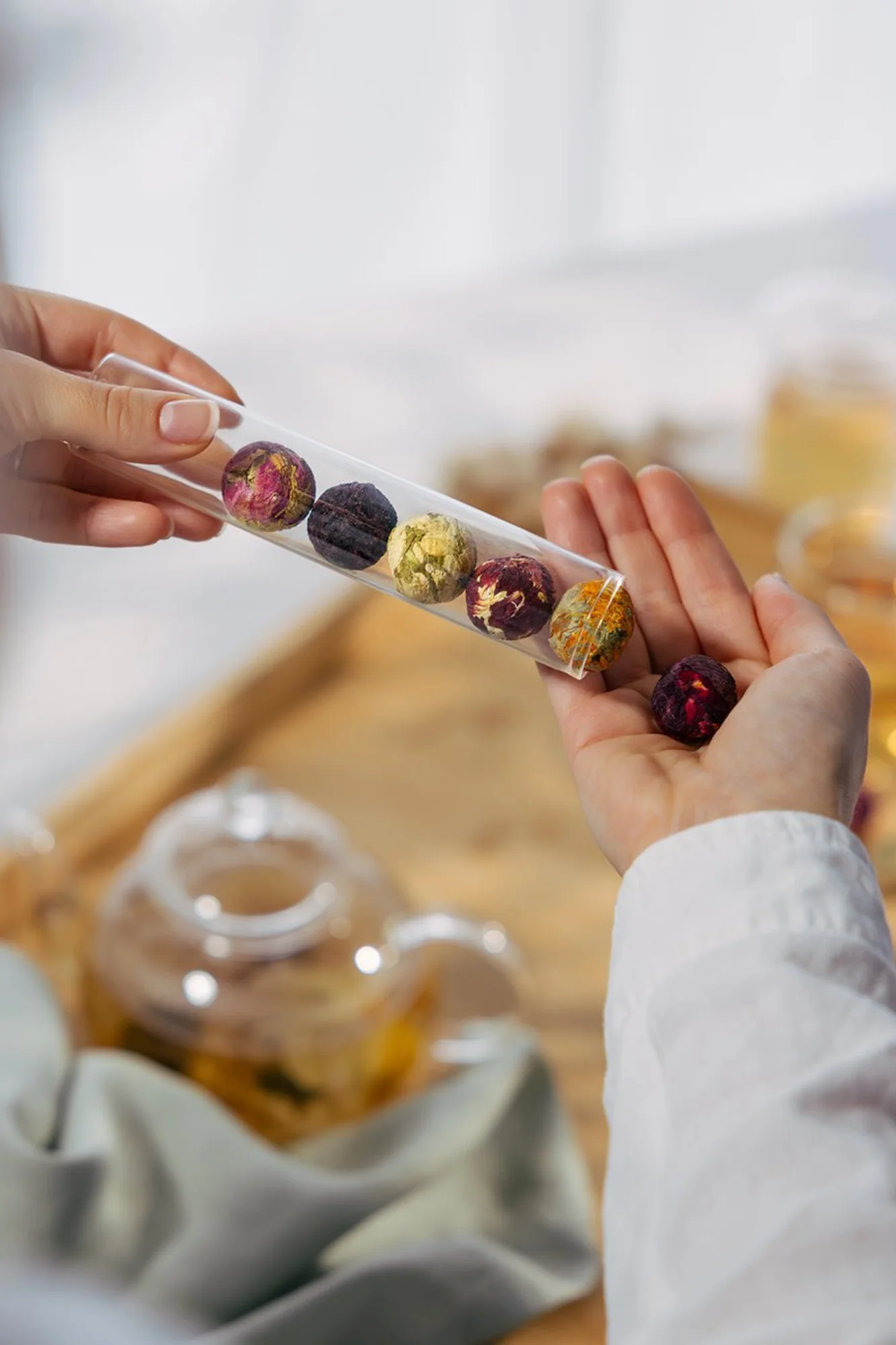 Better Tea Co. Blooming Tea Balls 6pk - Image 3
