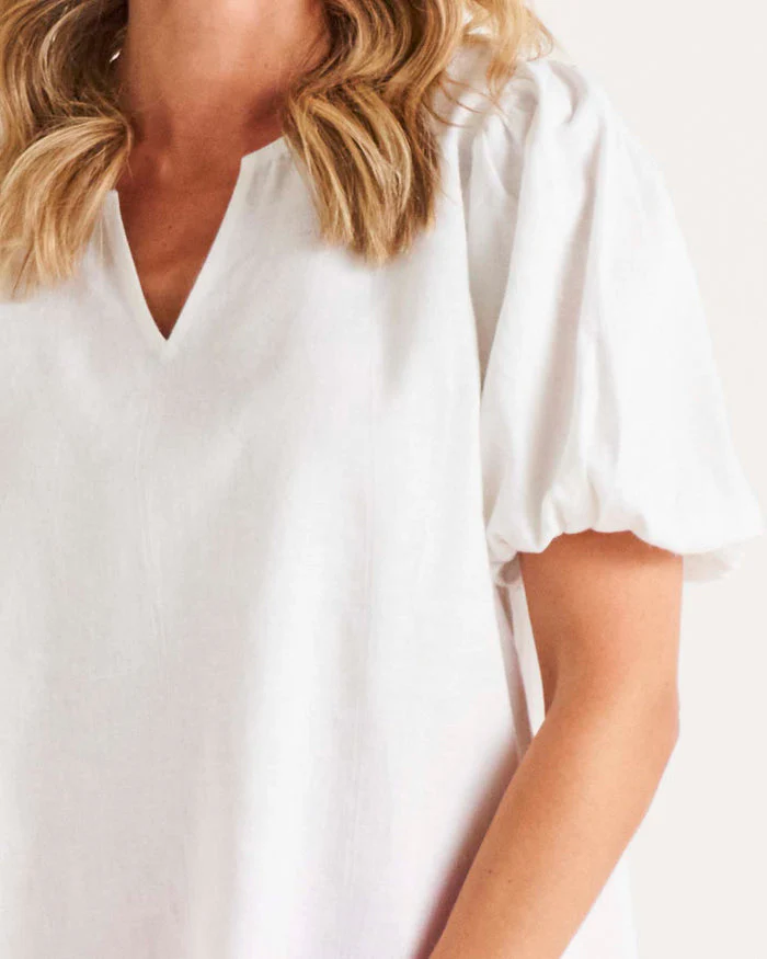 Betty Basics Alba Blouse White - Image 3