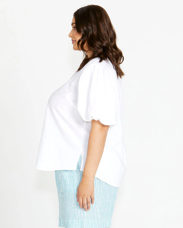 Betty Basics Alba Blouse White - Image 7