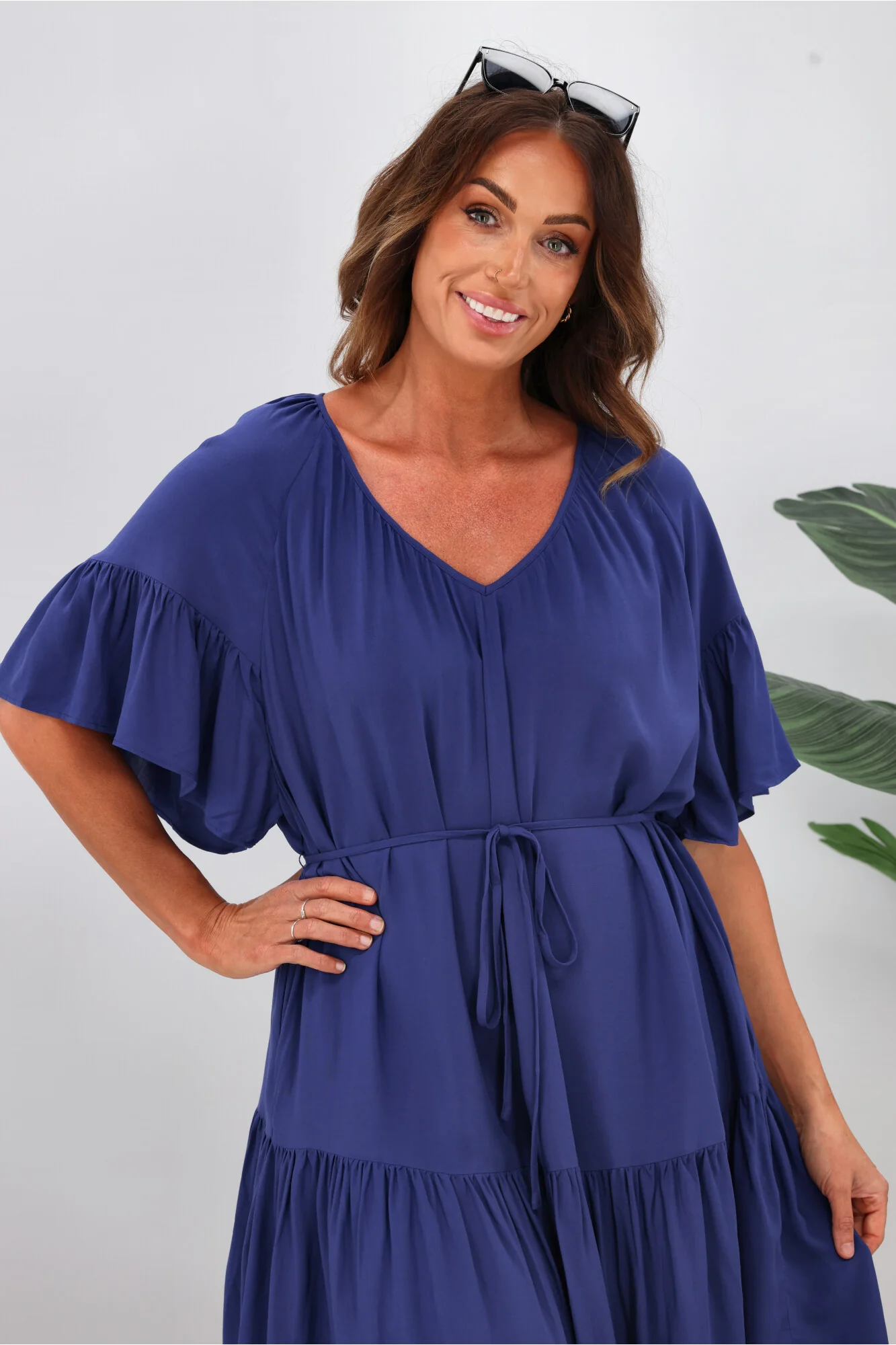 Betty Basics Bella Dress Blue - Image 2