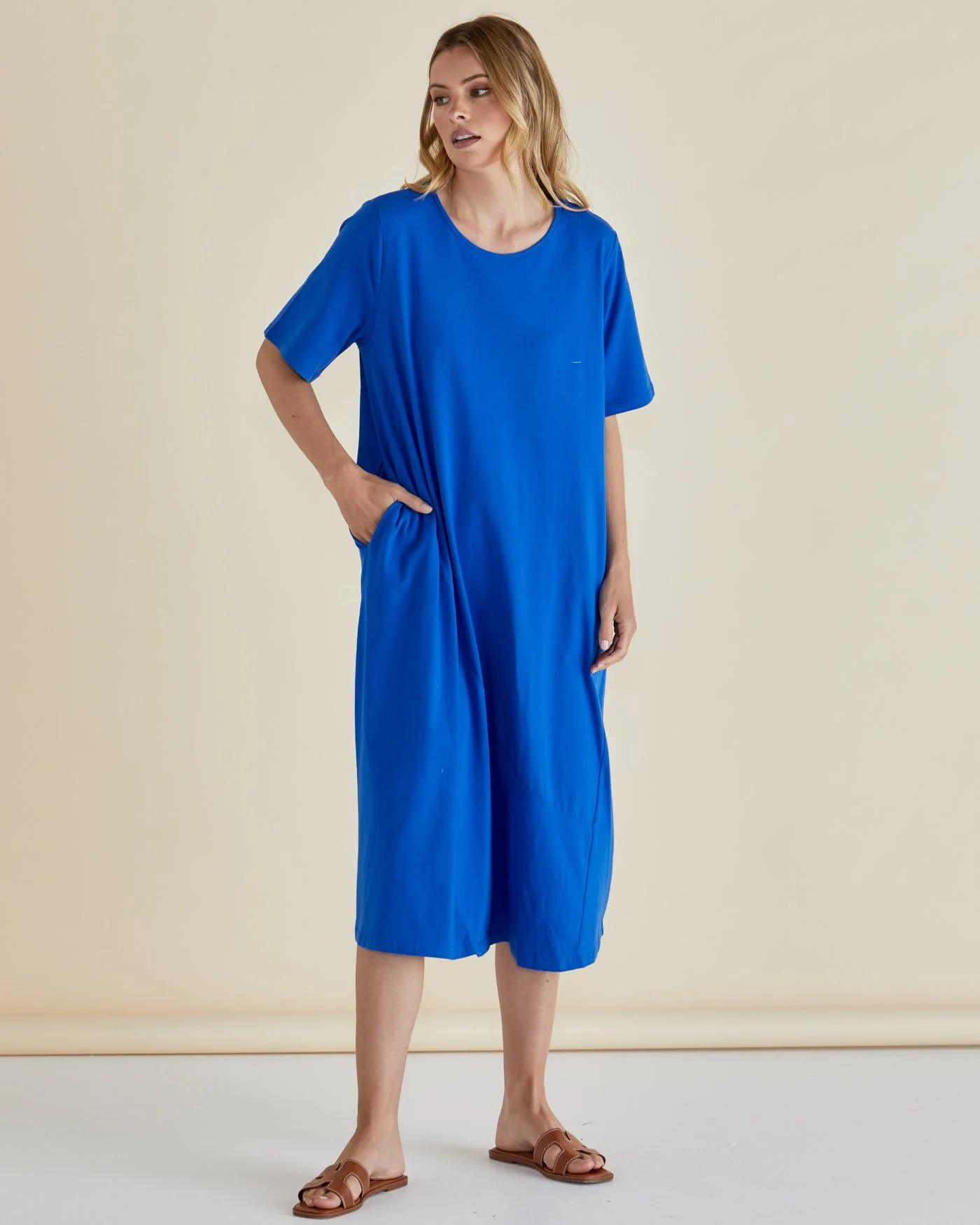 Betty Basics Bronte Dress Cobalt - Image 2