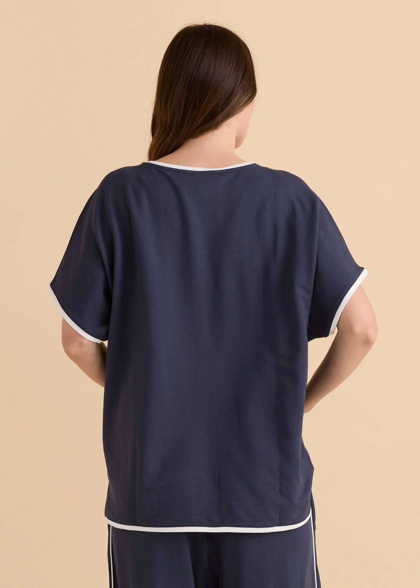 Betty Basics Clara Tee Petrol - Image 3