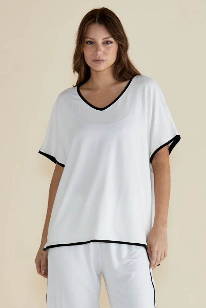 Betty Basics Clara Tee White