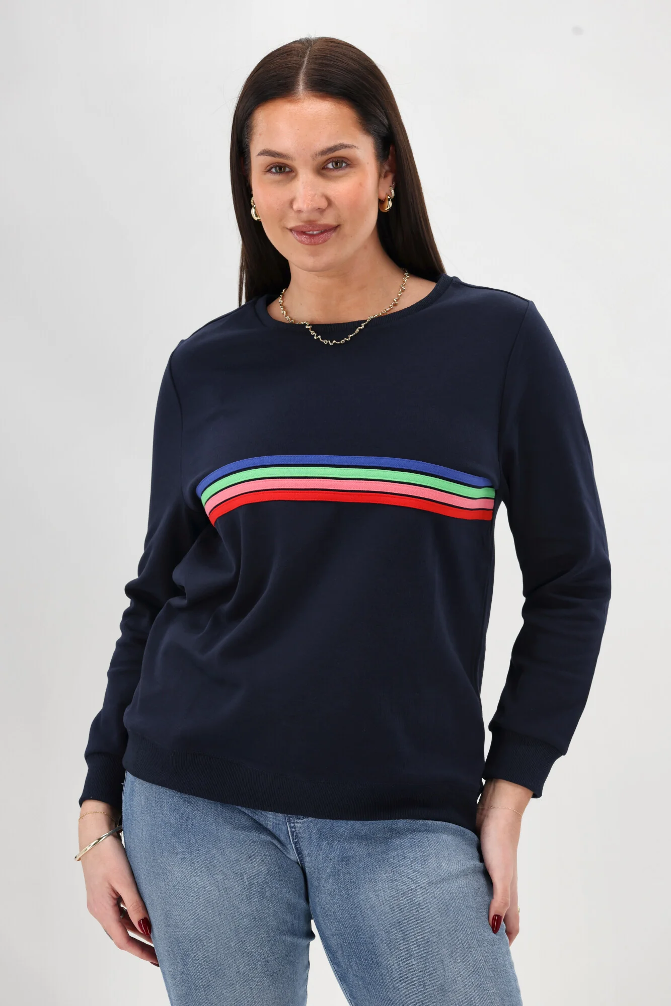 Betty Basics Dune Sweat Navy - Image 2