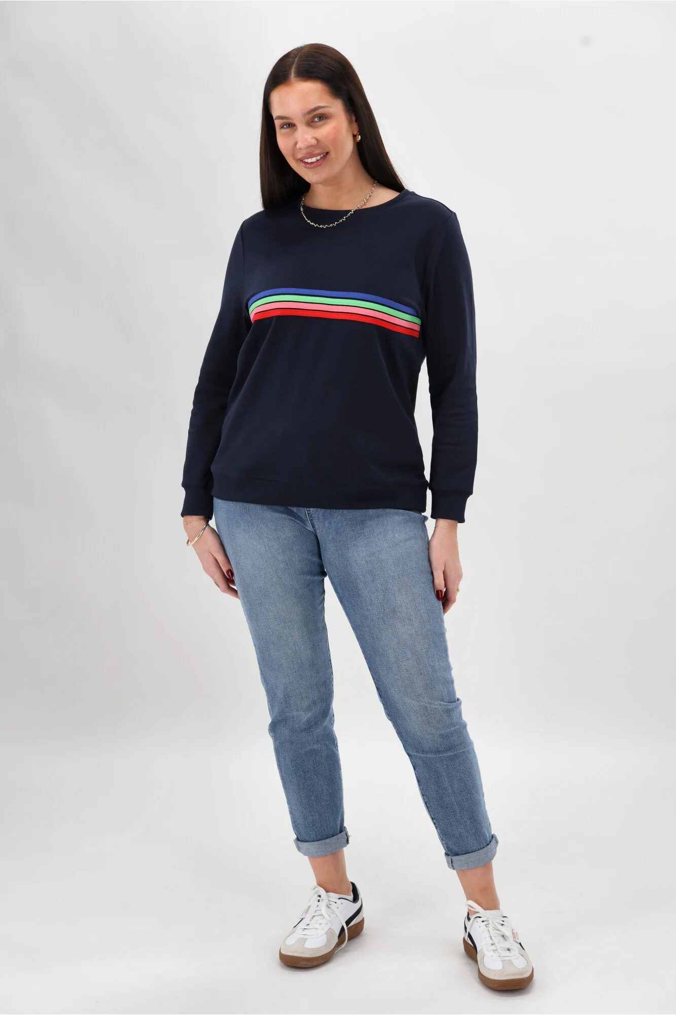 Betty Basics Dune Sweat Navy - Image 4