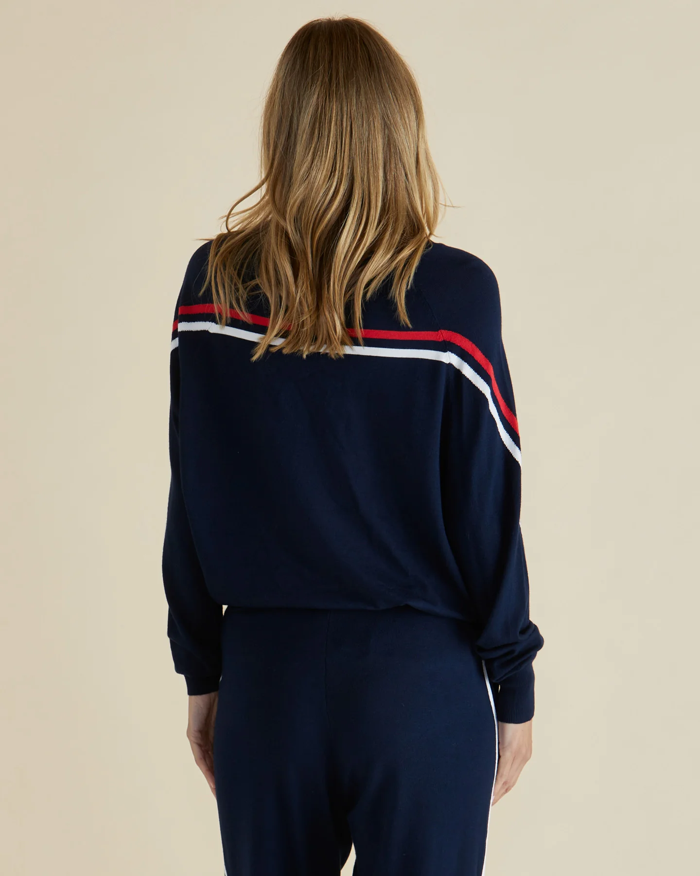 Betty Basics Karina Knit Sweater Navy - Image 5