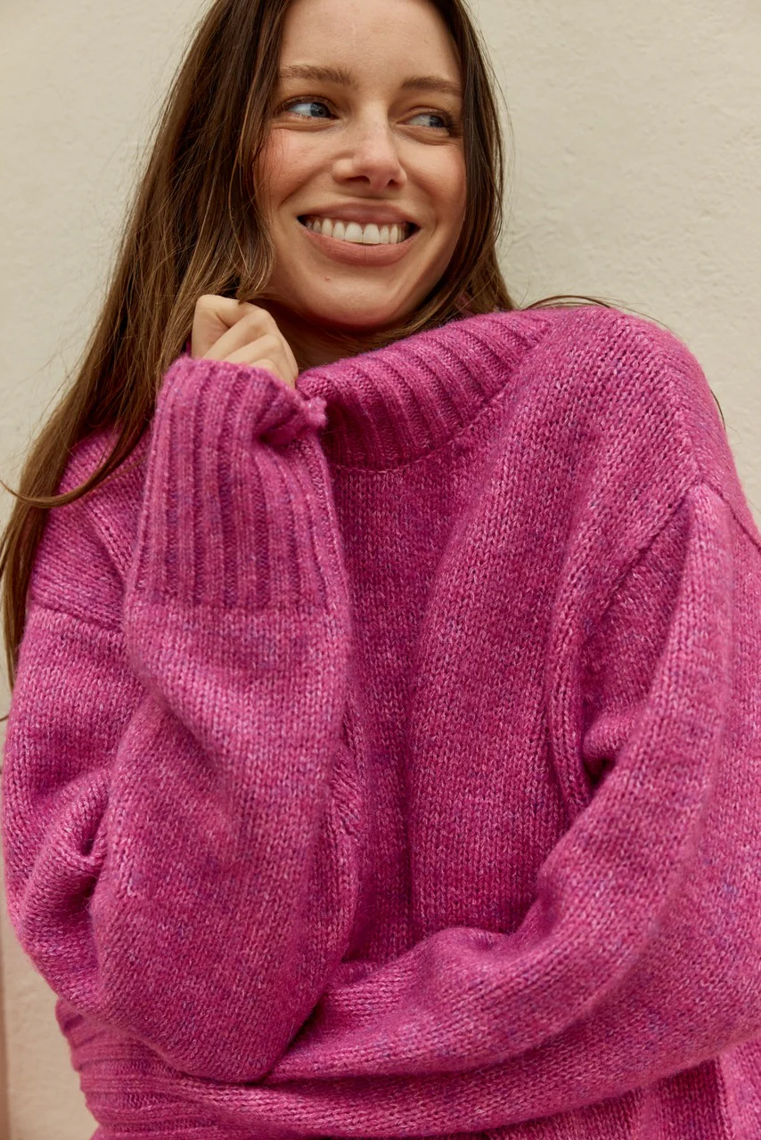 Betty Basics Lola Jumper Mulberry - Image 2