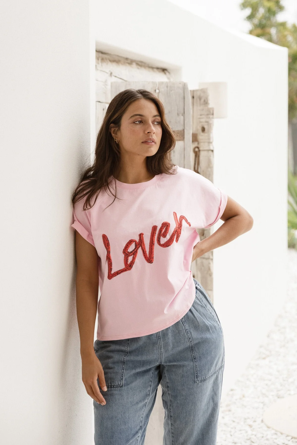 Betty Basics Lover Tee Pink