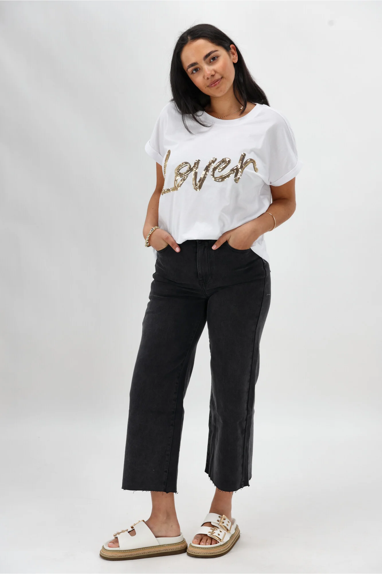 Betty Basics Lover Tee White - Image 4
