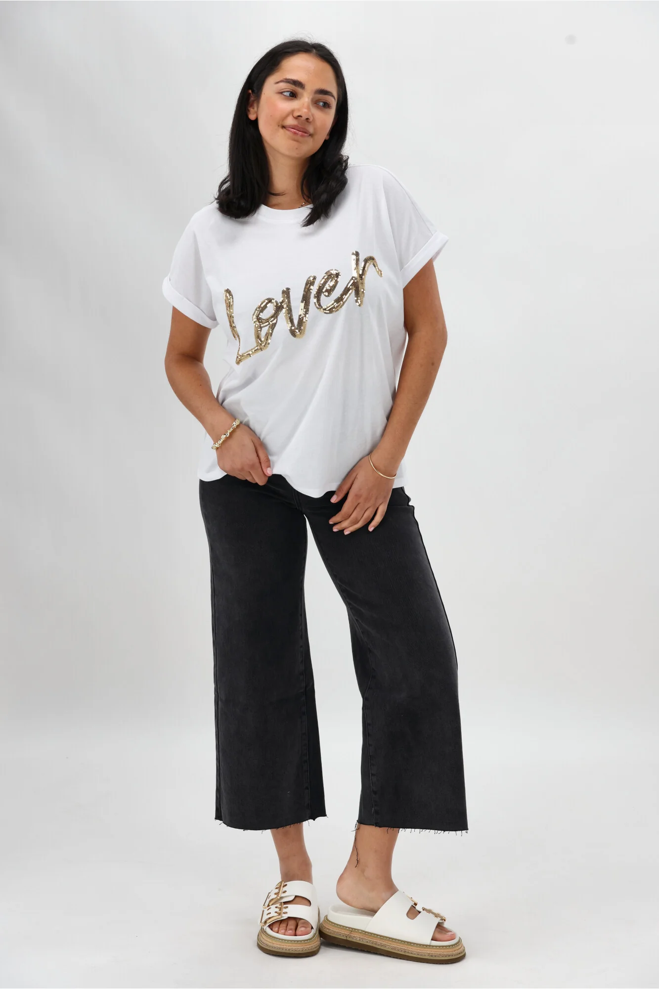 Betty Basics Lover Tee White - Image 5
