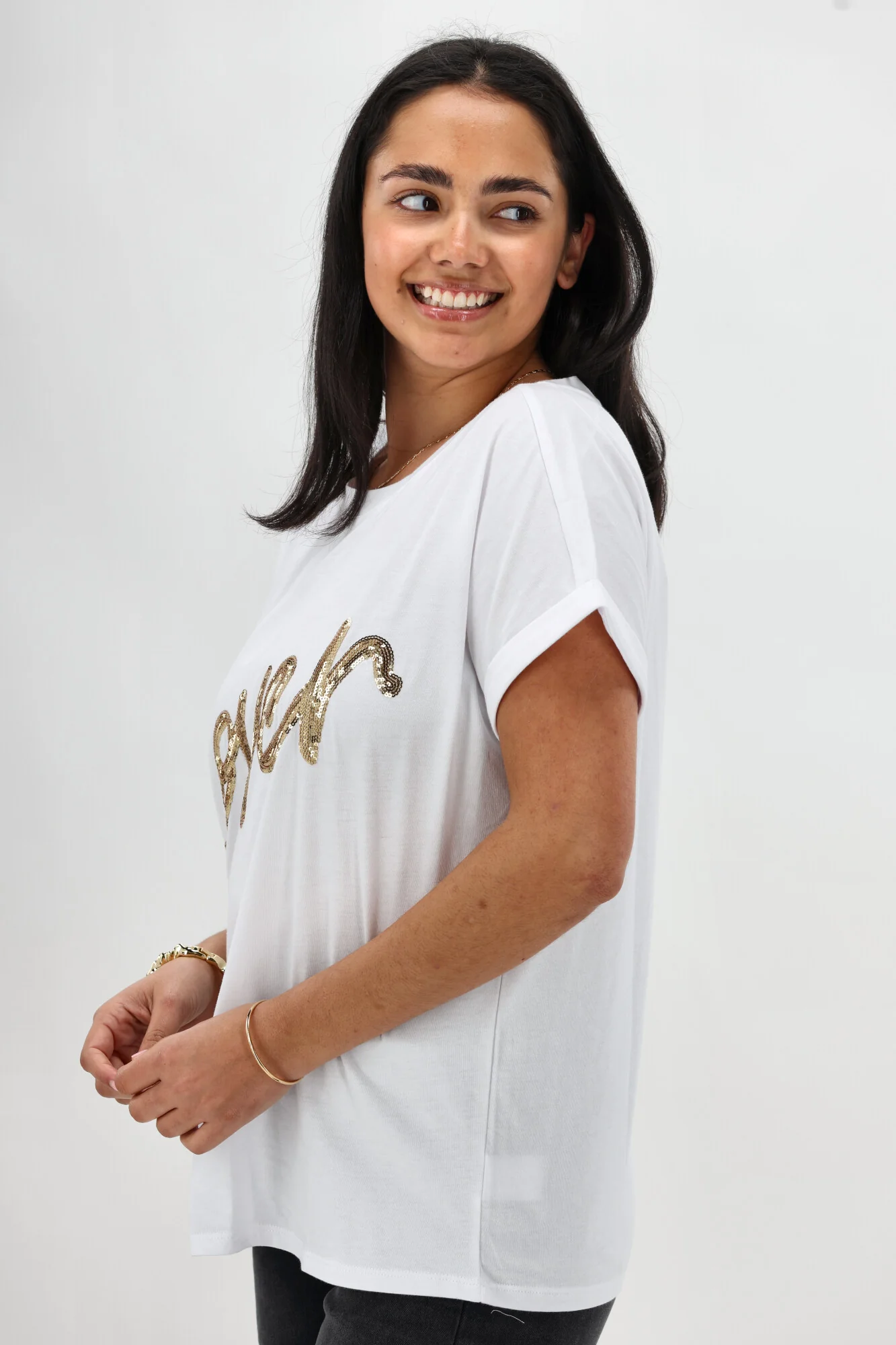 Betty Basics Lover Tee White - Image 7