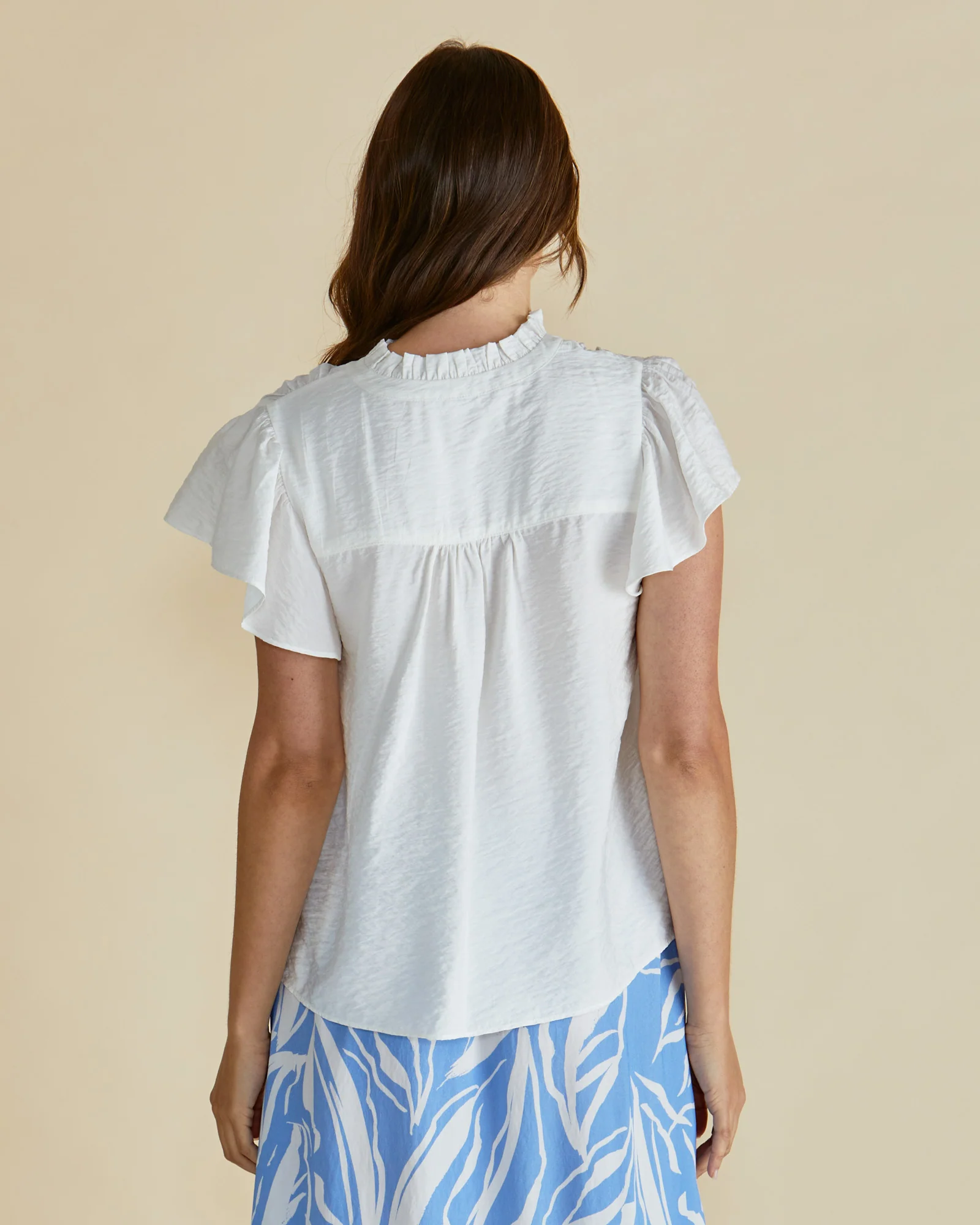 Betty Basics Lyra Blouse White - Image 4