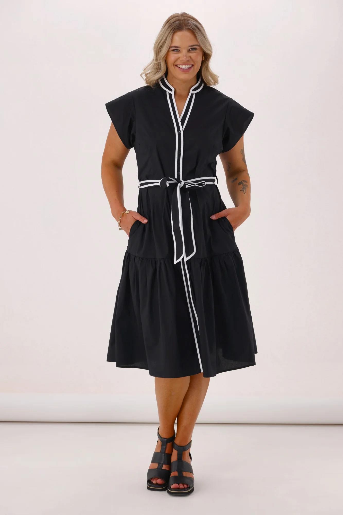 Betty Basics Mari Dress Black - Image 3