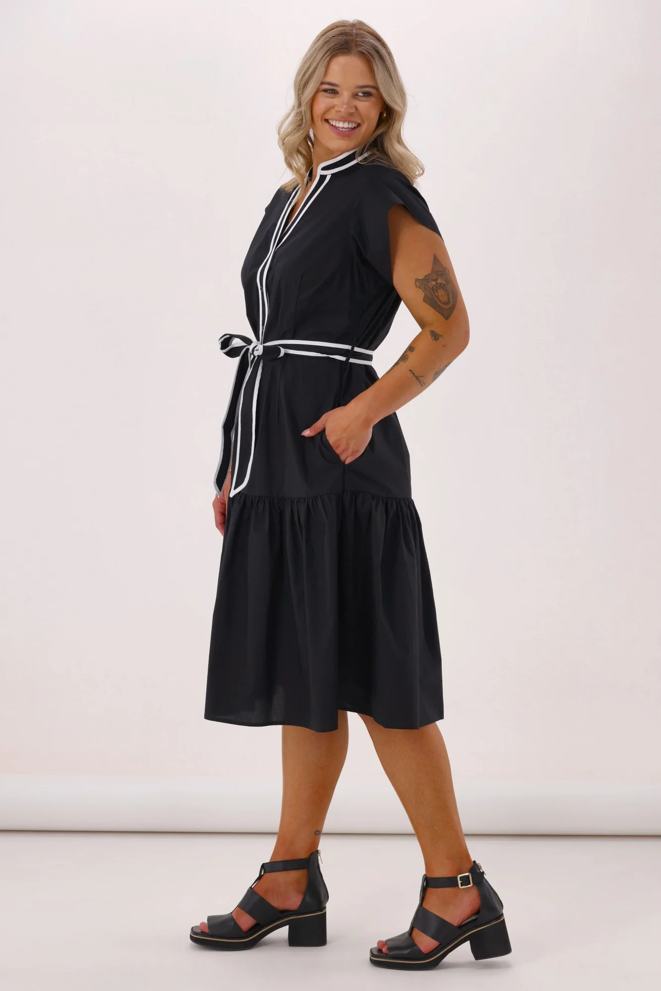 Betty Basics Mari Dress Black - Image 6