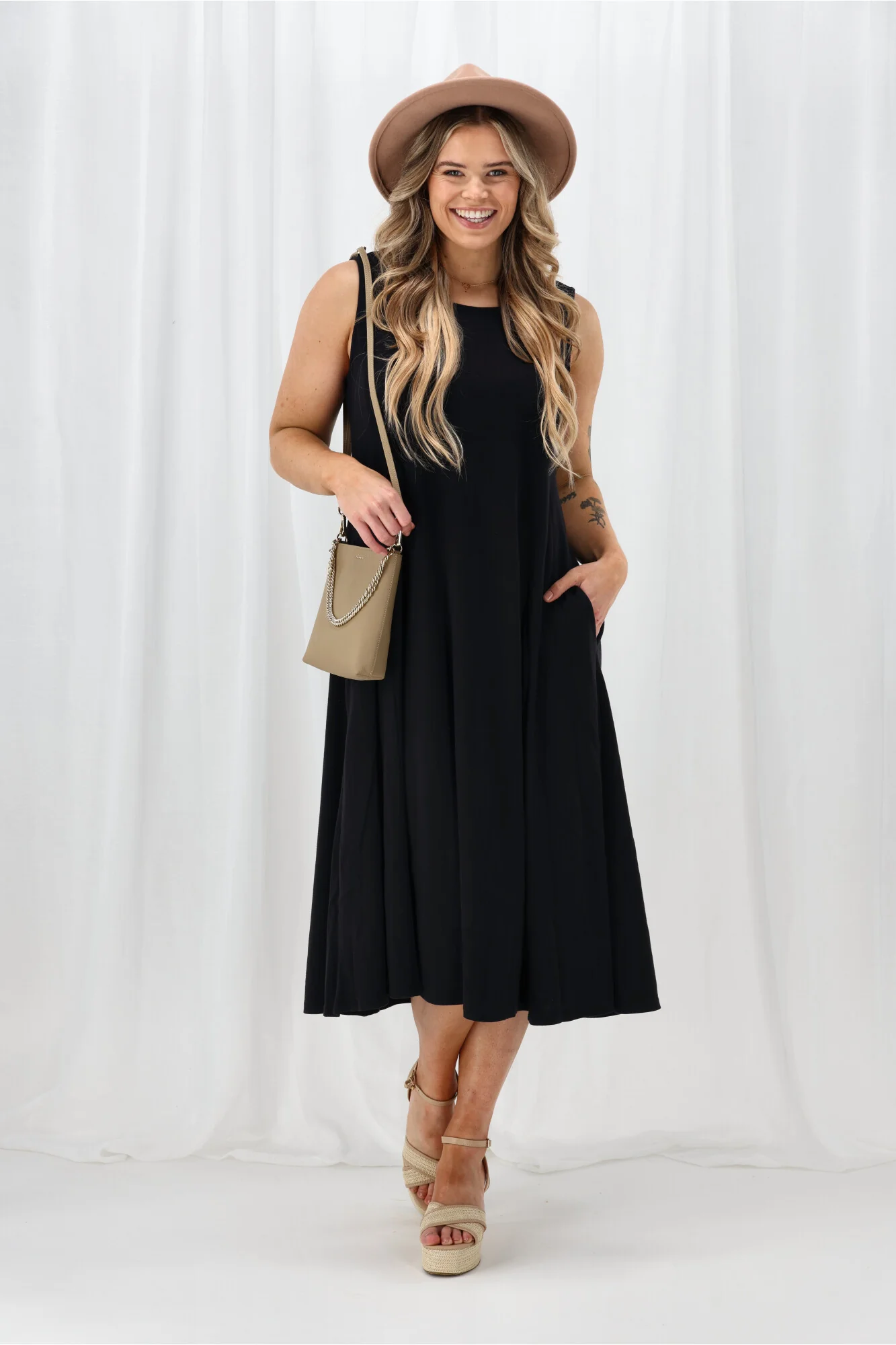 Betty Basics Sabrina Maxi Dress Black