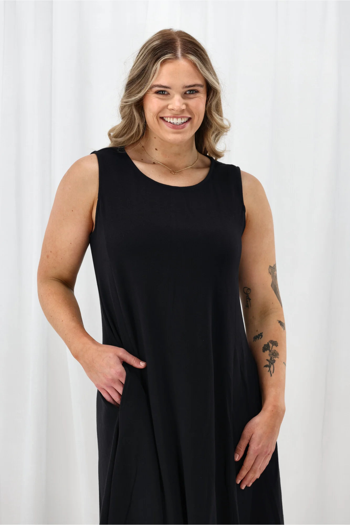 Betty Basics Sabrina Maxi Dress Black - Image 3