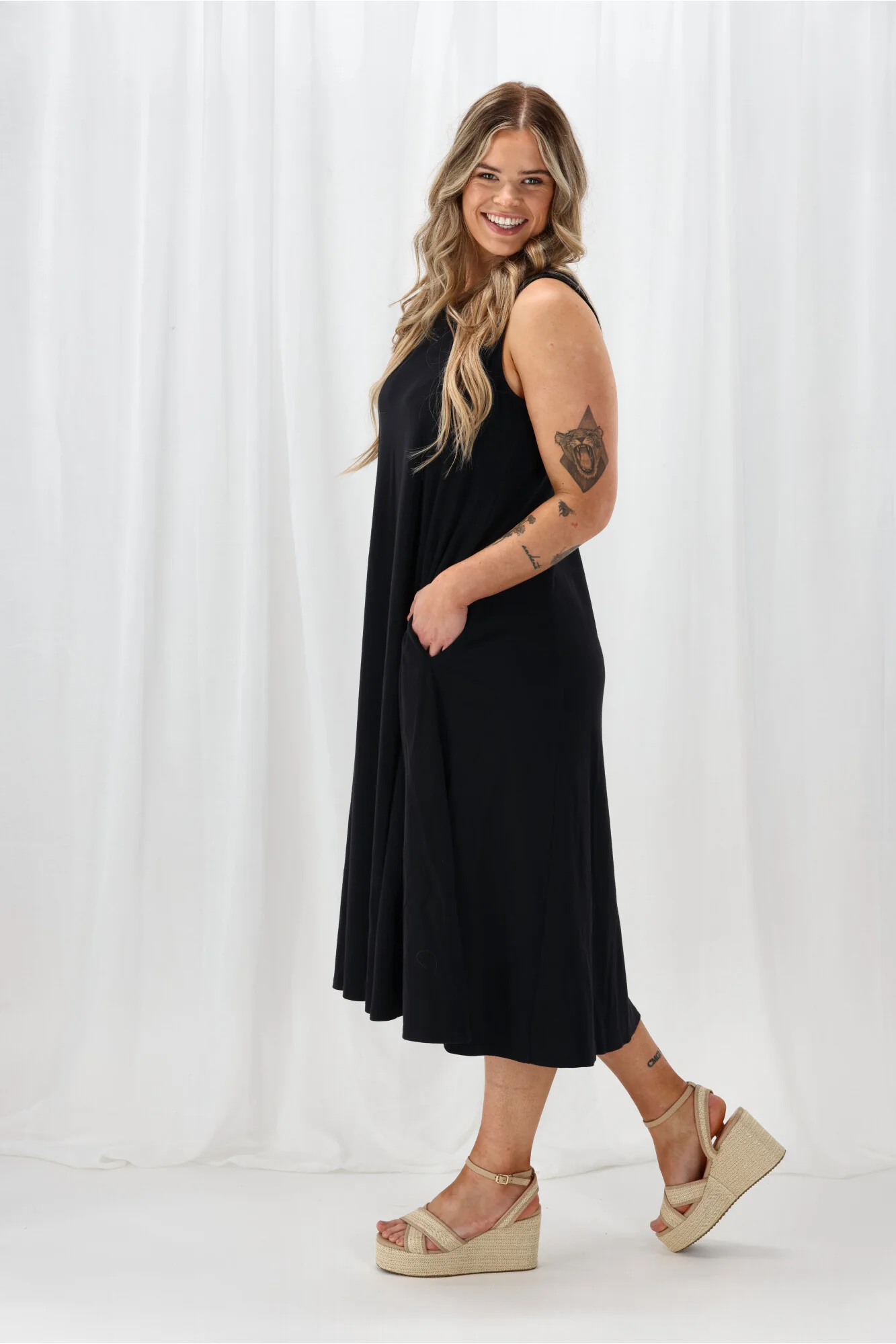 Betty Basics Sabrina Maxi Dress Black - Image 7