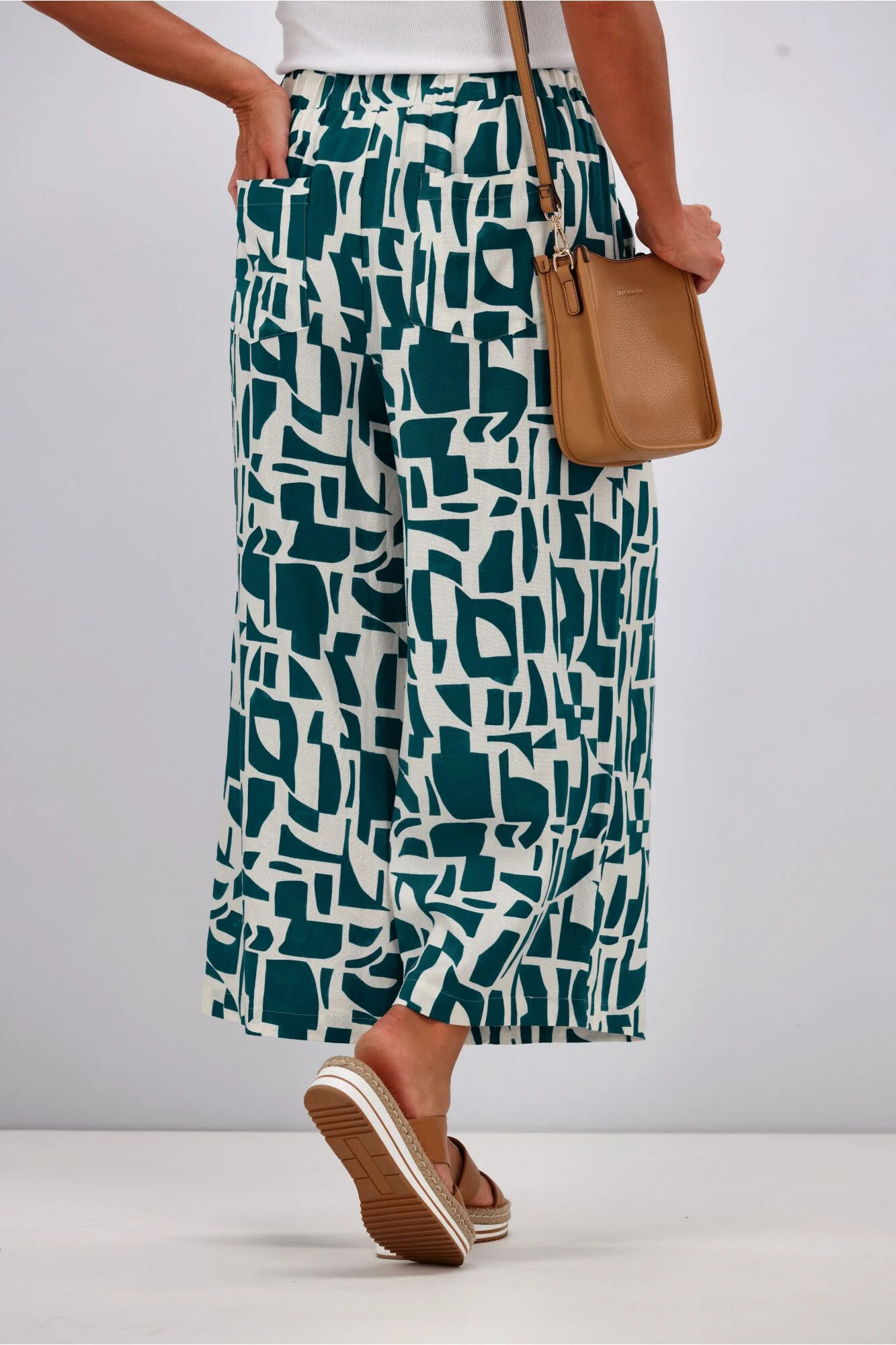 Betty Basics Senorita Pant Geo Print - Image 5