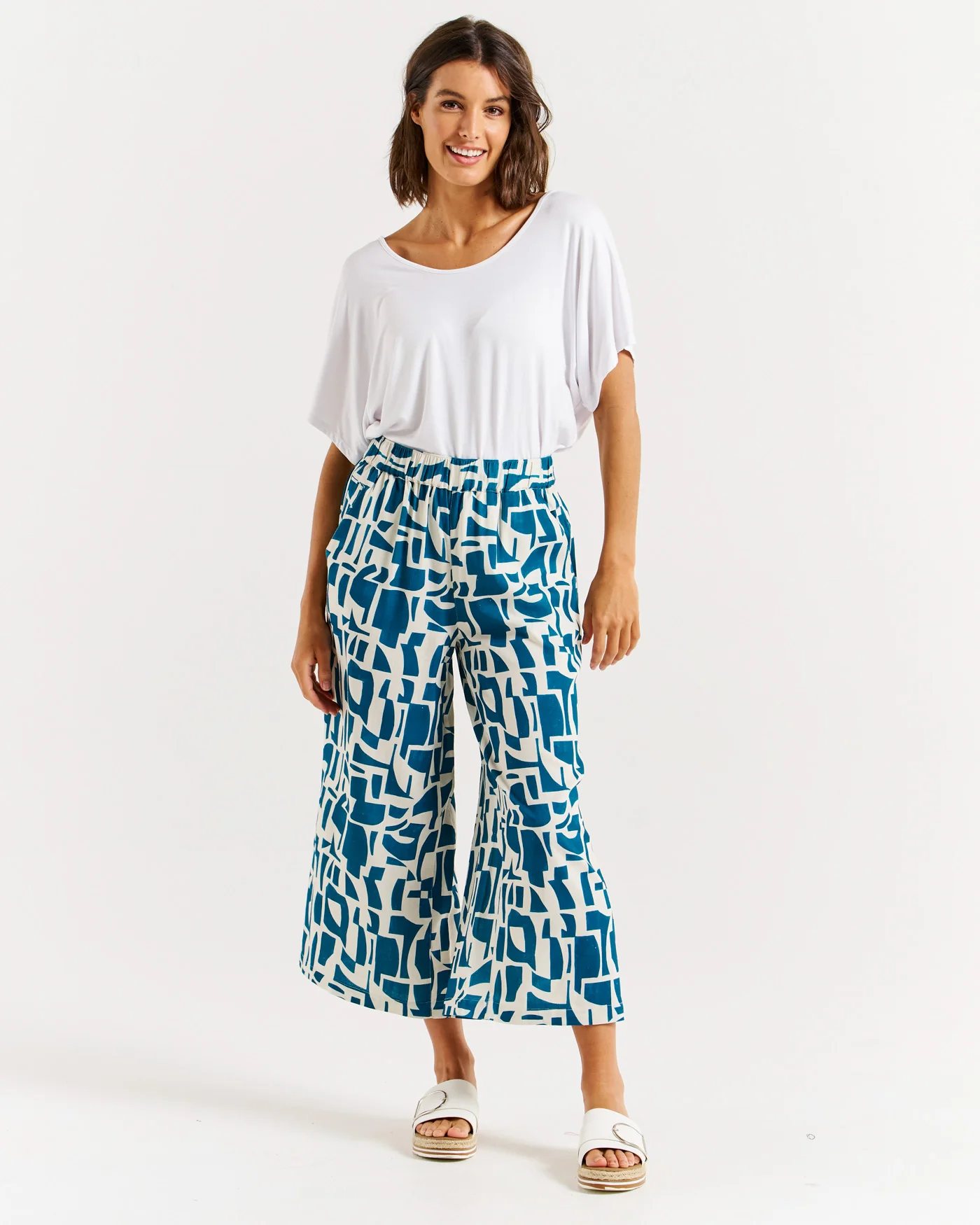 Betty Basics Senorita Pant Geo Print - Image 8