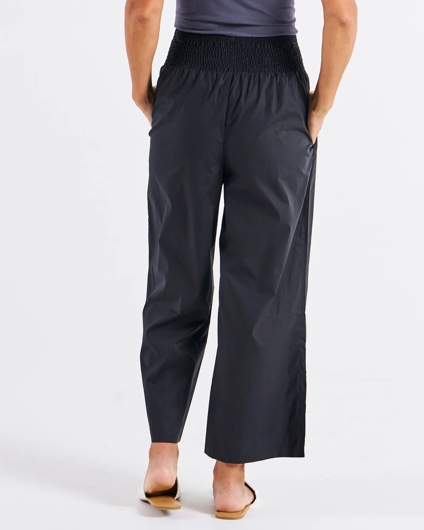 Betty Basics Sevilla Wide Leg Pant Black - Image 4