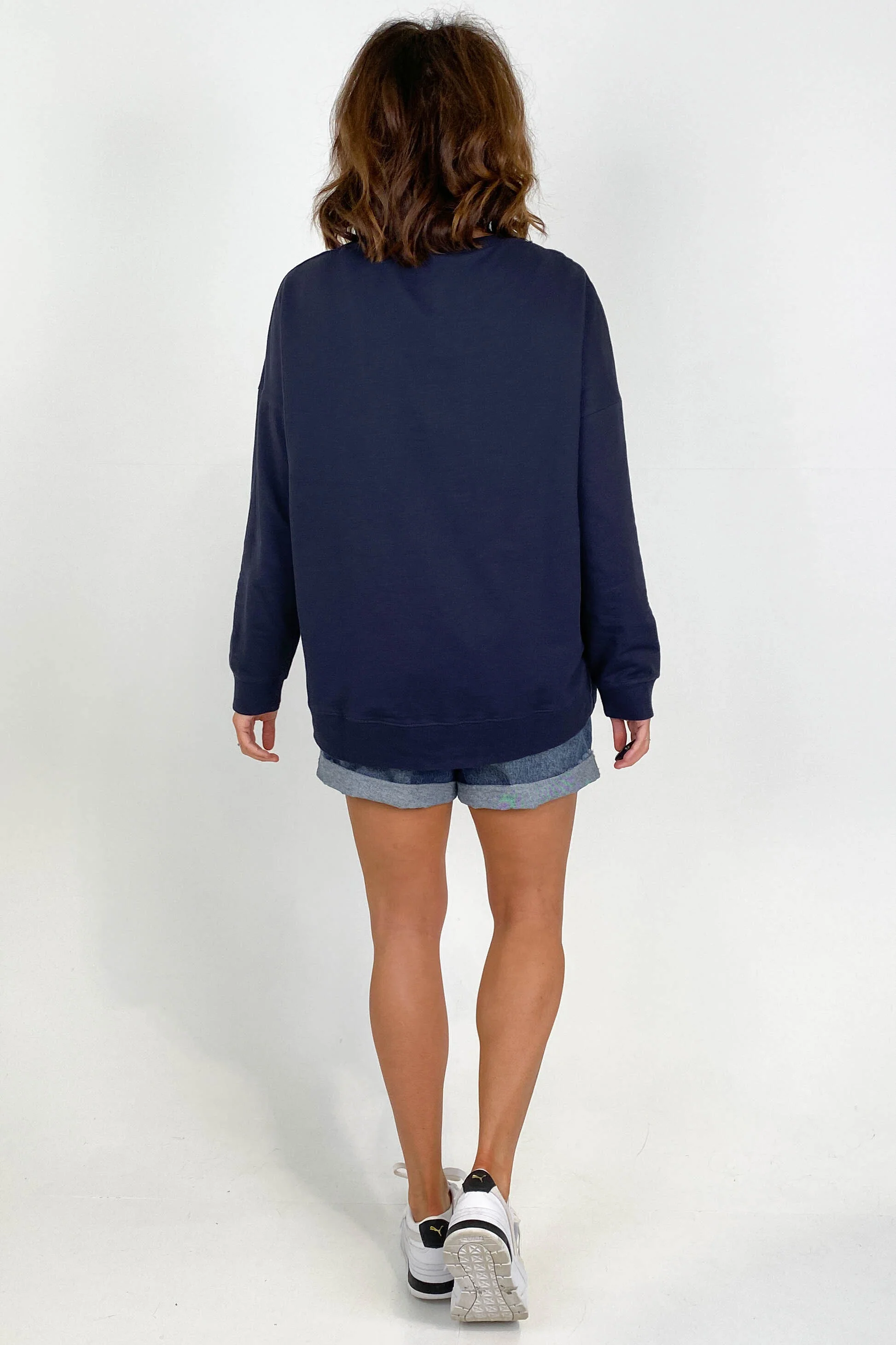 Betty Basics Sienna Sweat Navy - Image 6