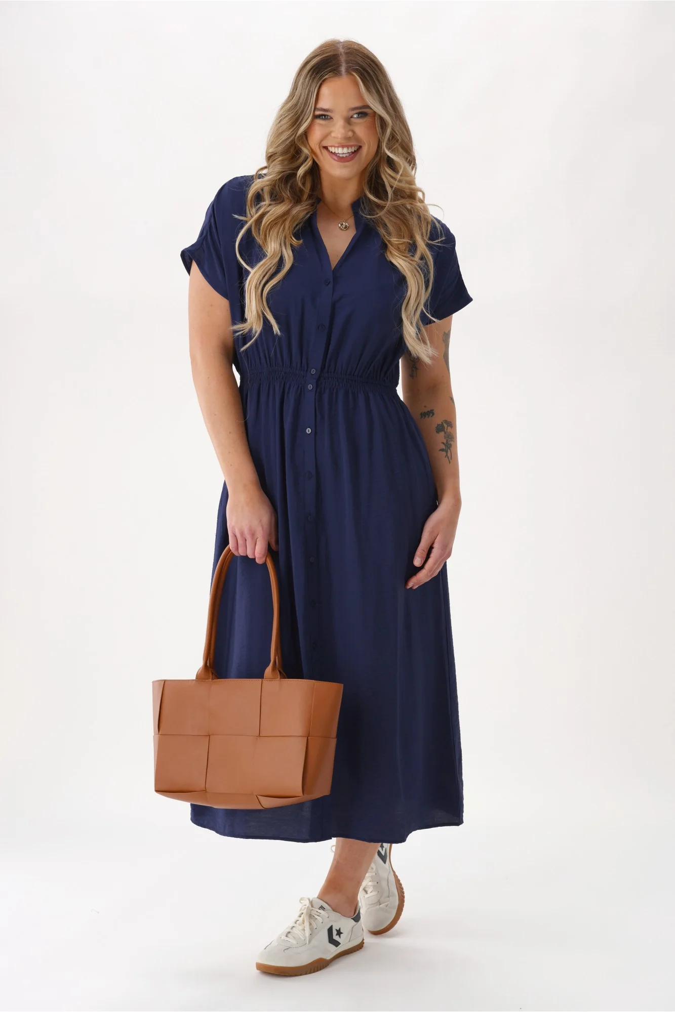 Betty Basics Simone Dress Navy
