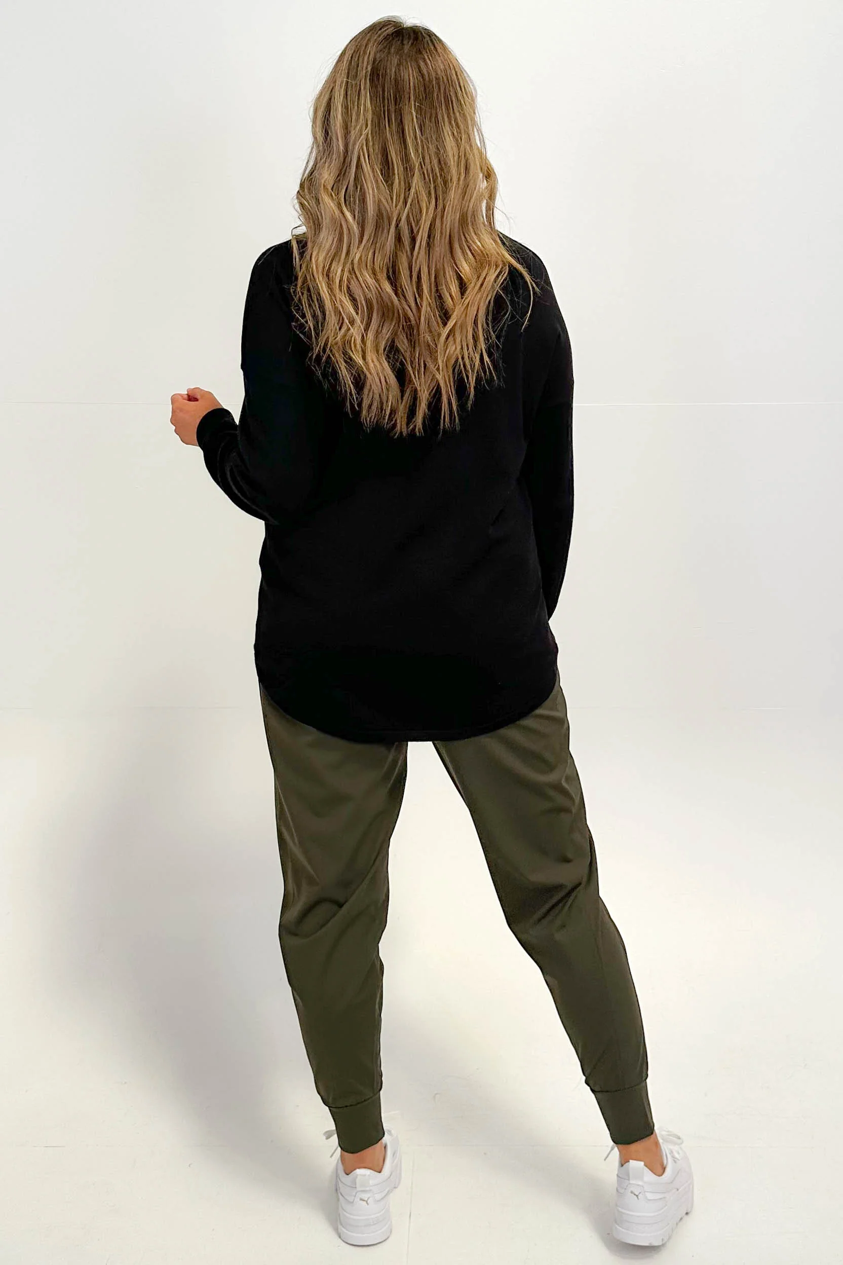 Betty Basics Sophie Knit Jumper Black - Image 6